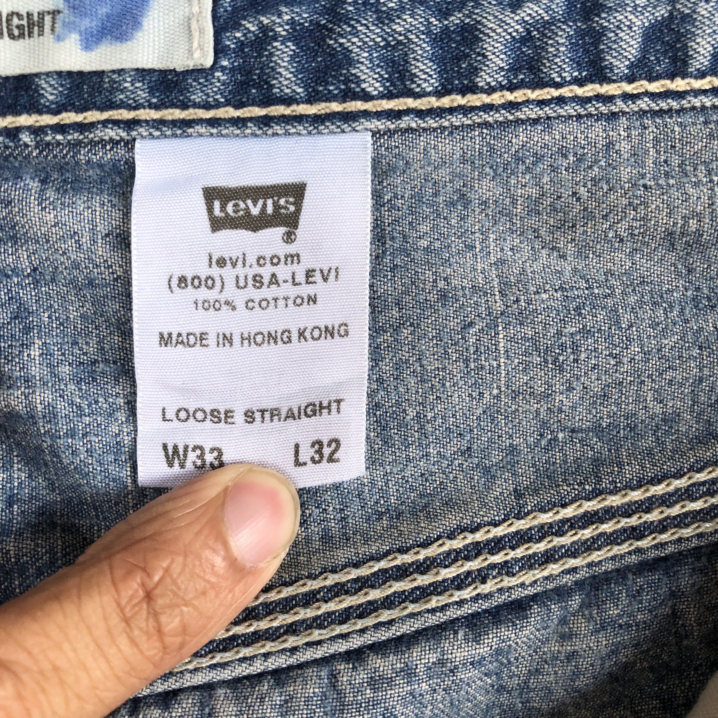 Levi's Vintage Levis Jeans Levis 640 Carpenter Baggy Workers Denim Size US 34 / EU 50 - 10 Thumbnail