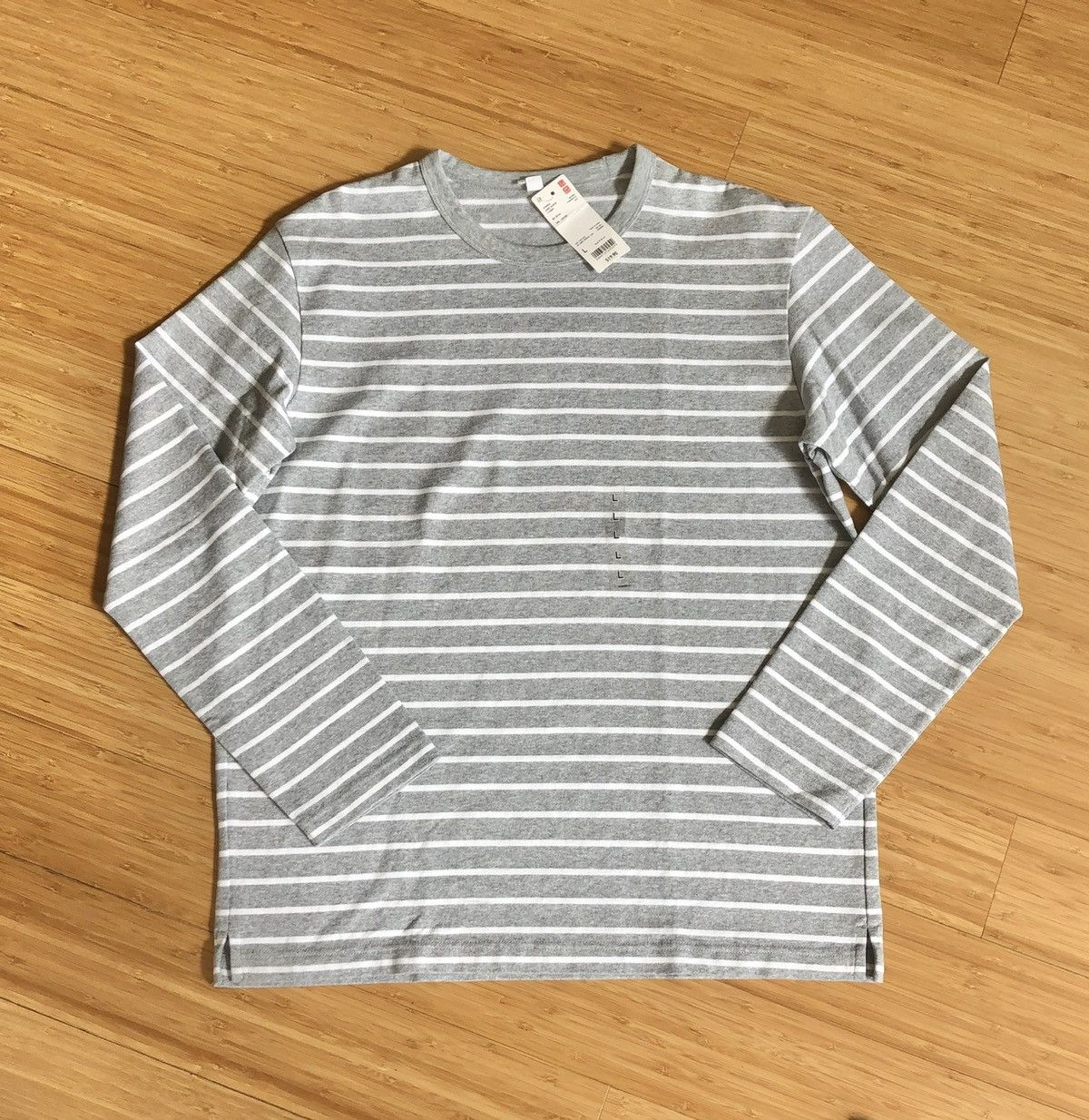 Uniqlo Uniqlo striped long sleeve shirt Size US XL / EU 56 / 4 - 3 Thumbnail