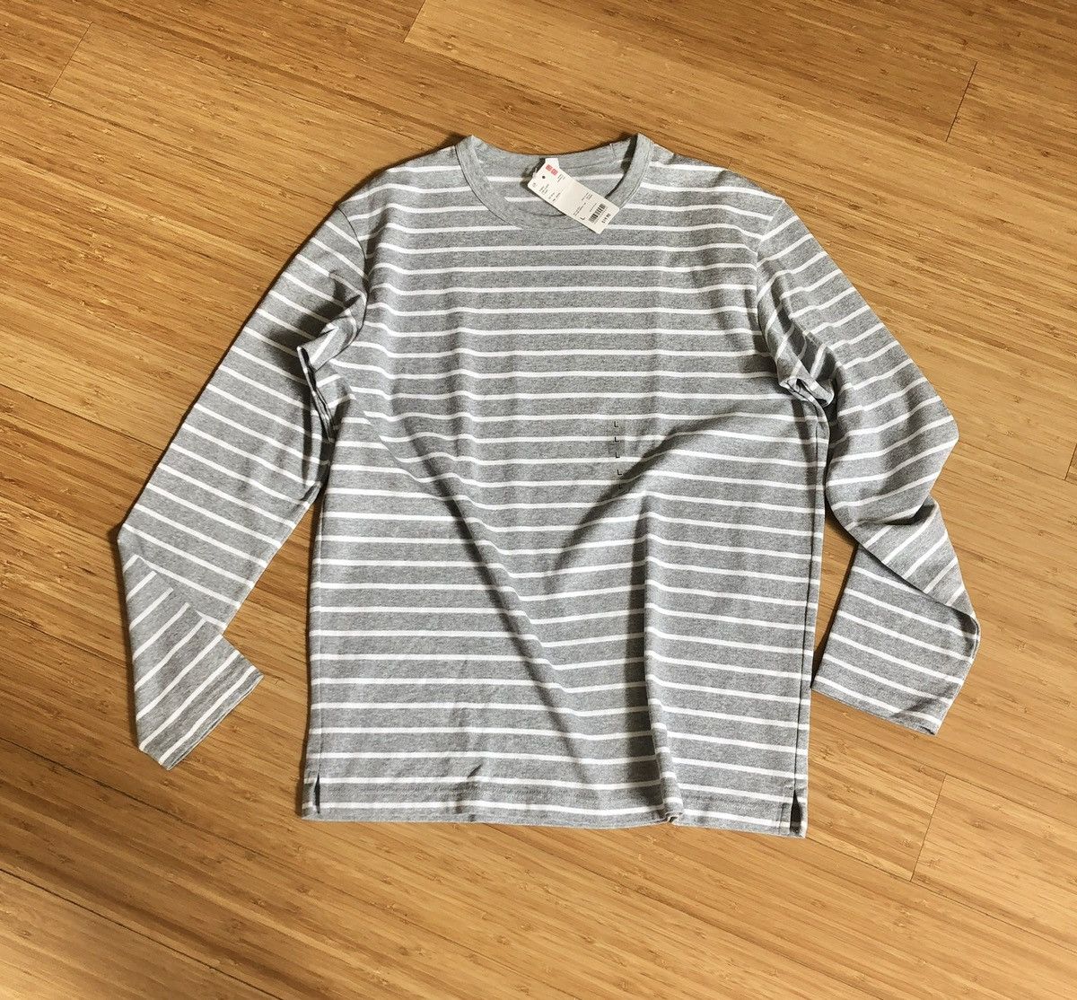 Uniqlo Uniqlo striped long sleeve shirt Size US XL / EU 56 / 4 - 1 Thumbnail