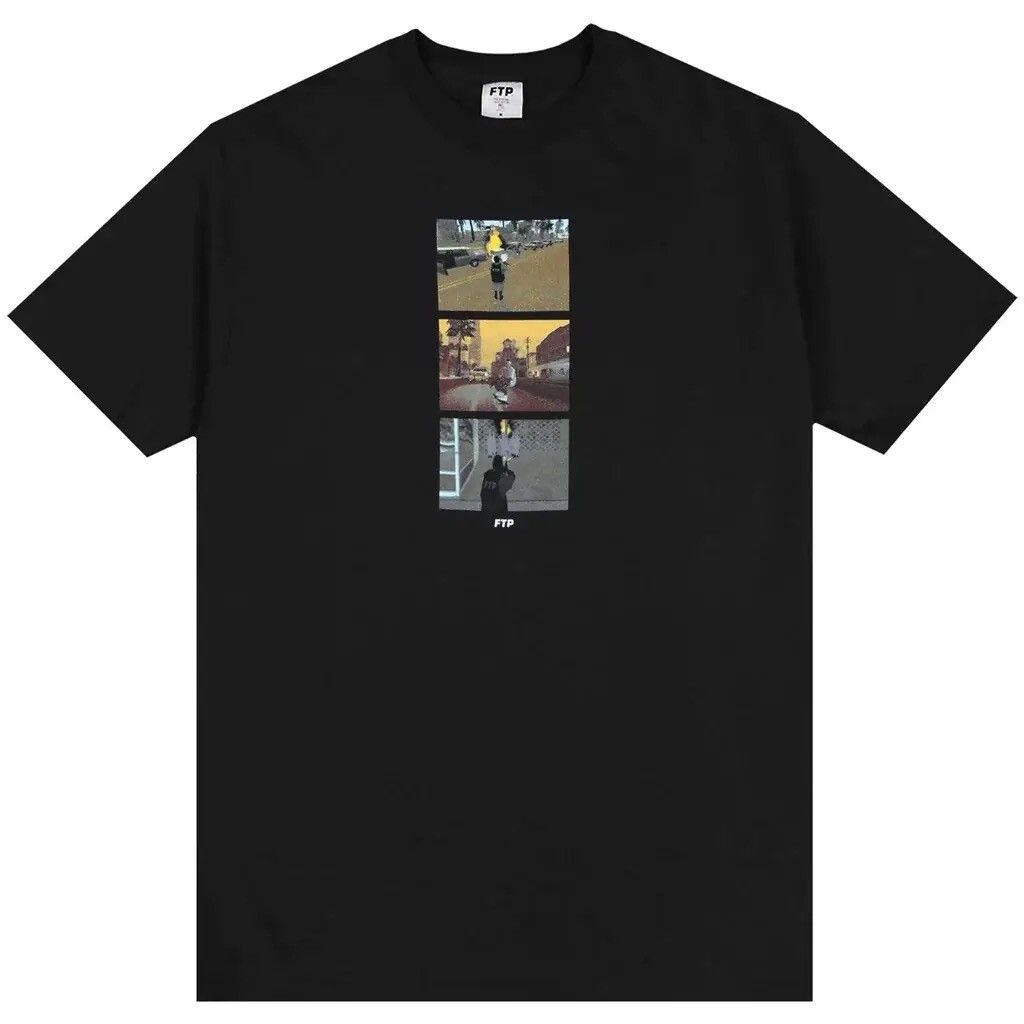 Fuck The Population Brand new FTP San Andreas T-shirt Black size 