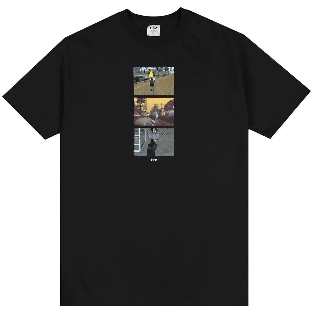 Fuck The Population Brand new FTP San Andreas T-shirt Black size 