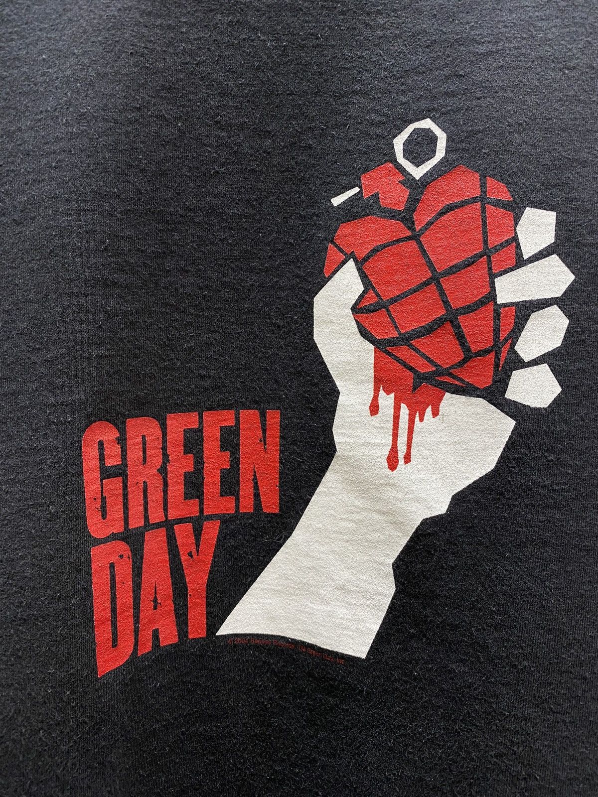 Band Tees Vintage Green Day American Idiot 2005 Tour T Shirt Size US M / EU 48-50 / 2 - 7 Thumbnail