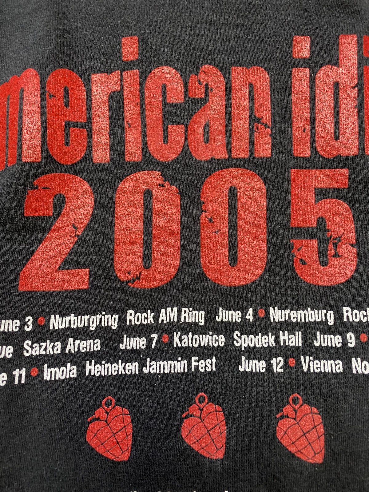 Band Tees Vintage Green Day American Idiot 2005 Tour T Shirt Size US M / EU 48-50 / 2 - 20 Thumbnail