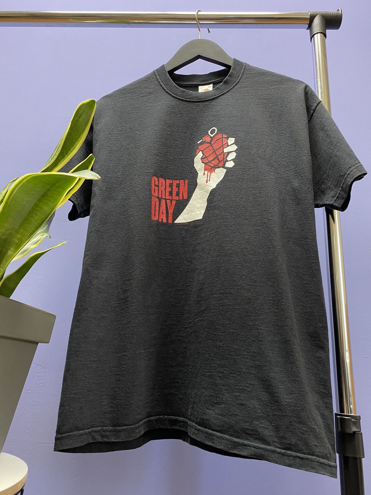 Band Tees Vintage Green Day American Idiot 2005 Tour T Shirt Size US M / EU 48-50 / 2 - 5 Thumbnail