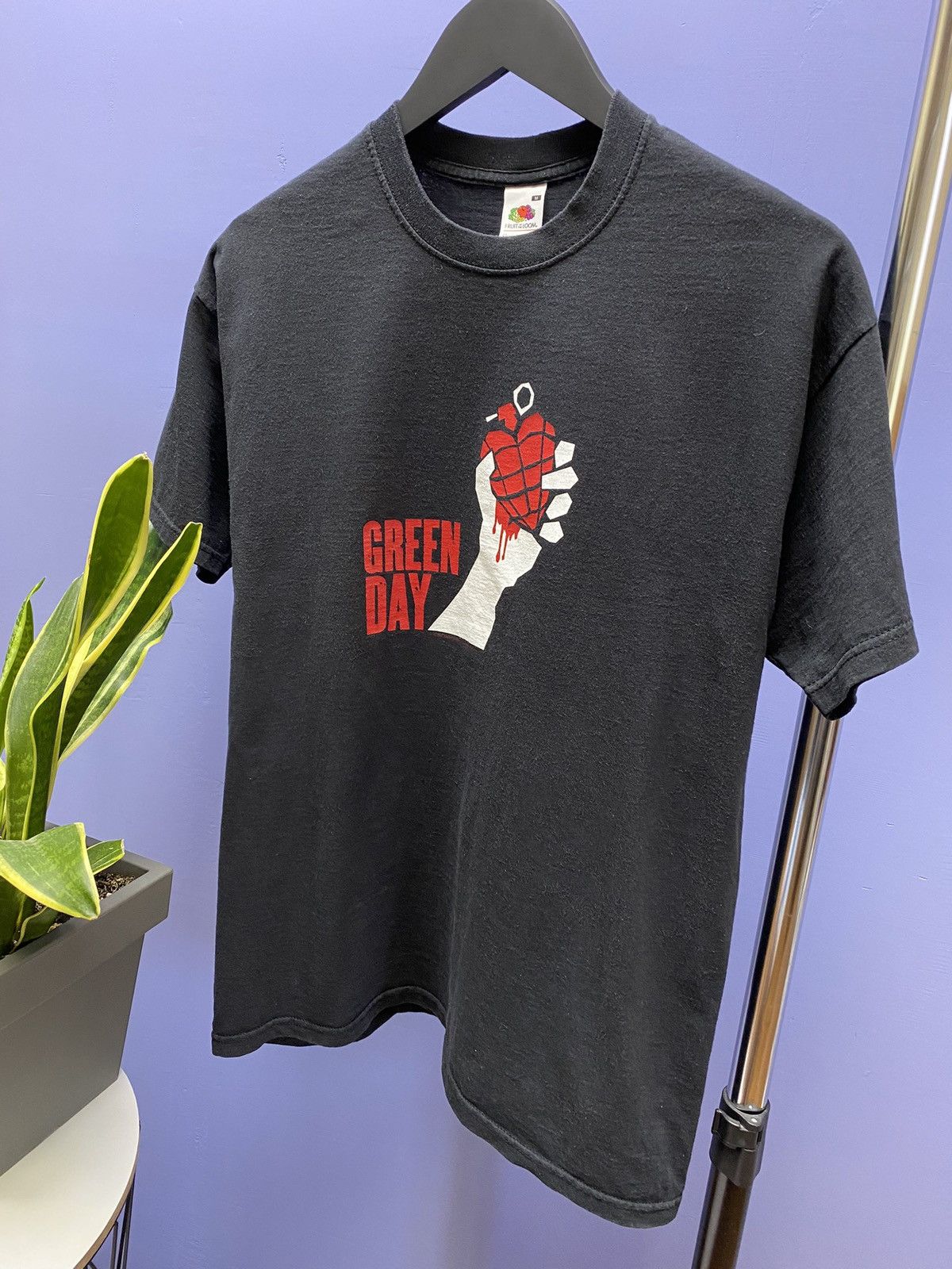 Band Tees Vintage Green Day American Idiot 2005 Tour T Shirt Size US M / EU 48-50 / 2 - 3 Thumbnail