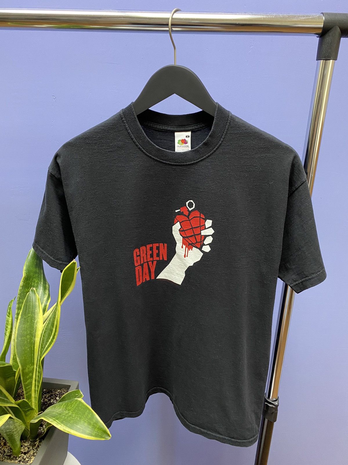 Band Tees Vintage Green Day American Idiot 2005 Tour T Shirt Size US M / EU 48-50 / 2 - 6 Thumbnail