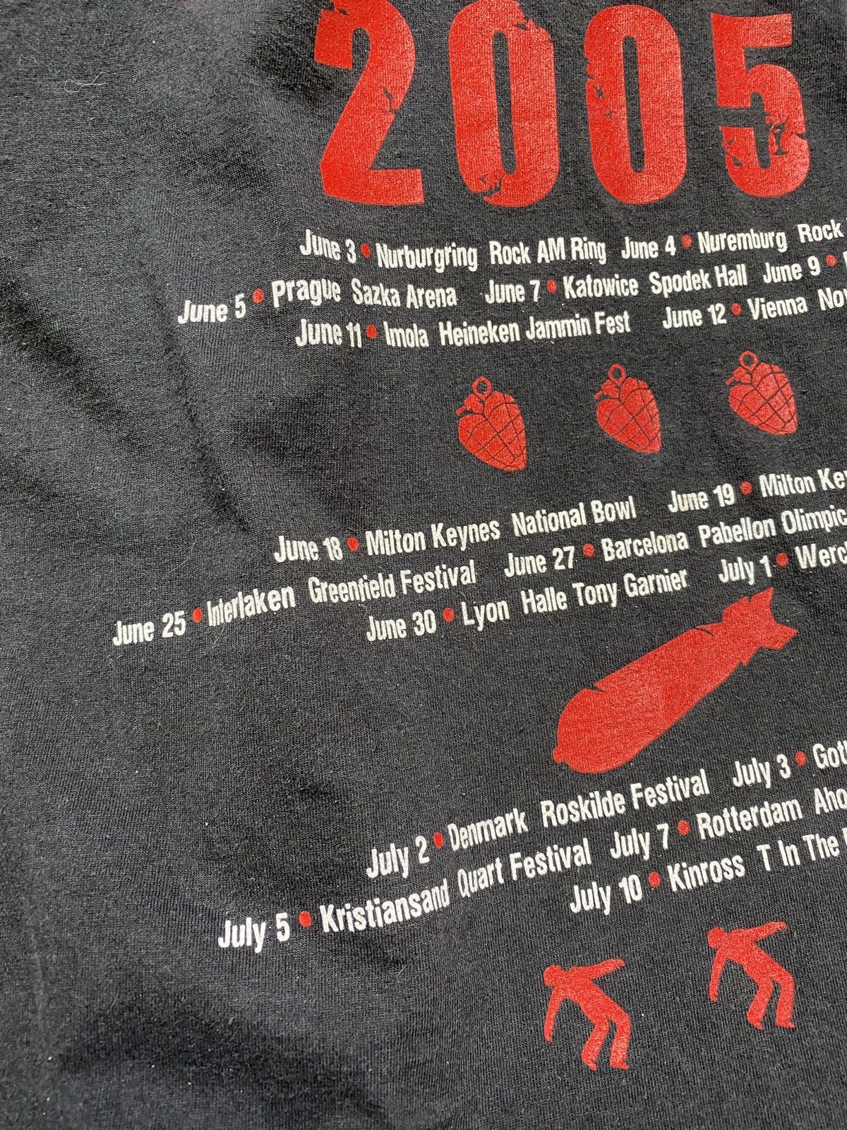 Band Tees Vintage Green Day American Idiot 2005 Tour T Shirt Size US M / EU 48-50 / 2 - 22 Thumbnail
