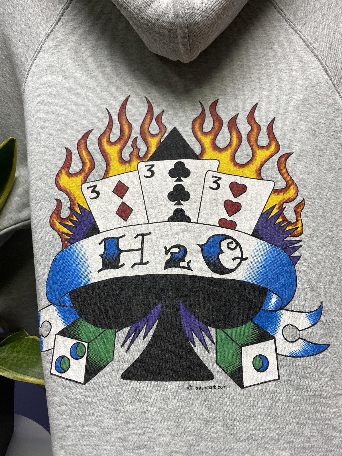 Band Tees × Vintage Vintage 90s H2O American Hardcore Band Hoodie Size US L / EU 52-54 / 3 - 21 Thumbnail