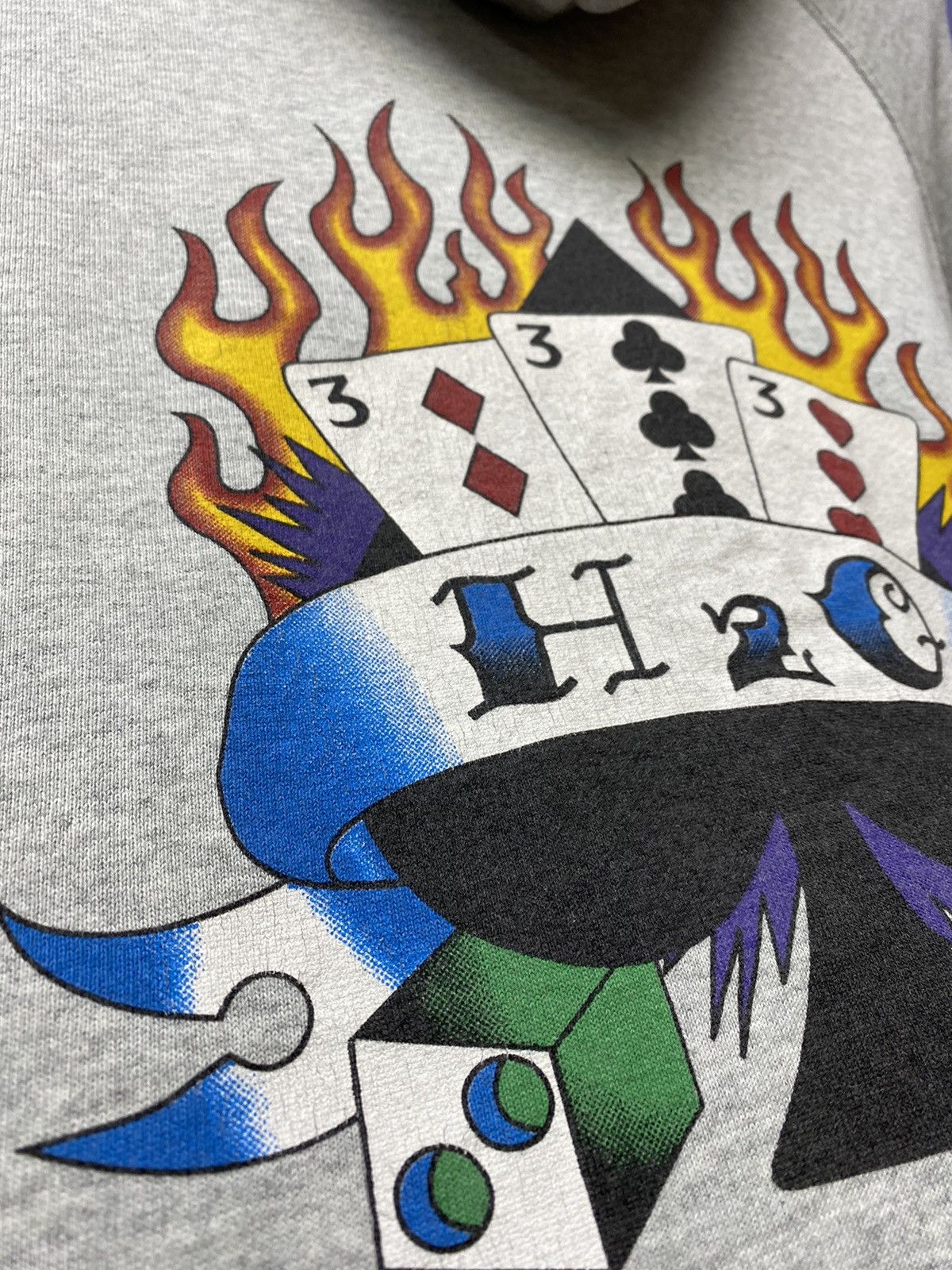 Band Tees × Vintage Vintage 90s H2O American Hardcore Band Hoodie Size US L / EU 52-54 / 3 - 22 Thumbnail