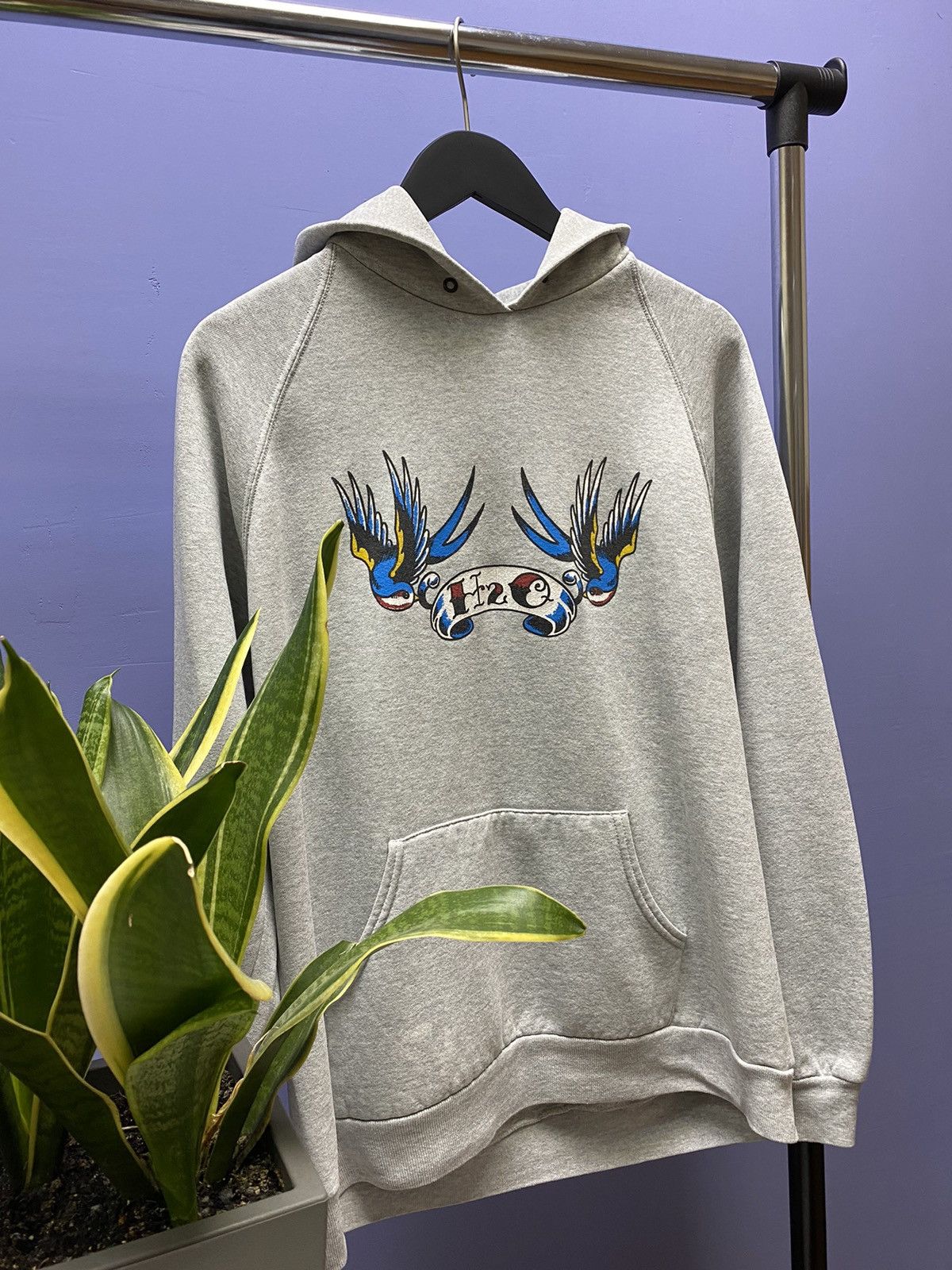 Band Tees × Vintage Vintage 90s H2O American Hardcore Band Hoodie Size US L / EU 52-54 / 3 - 4 Thumbnail