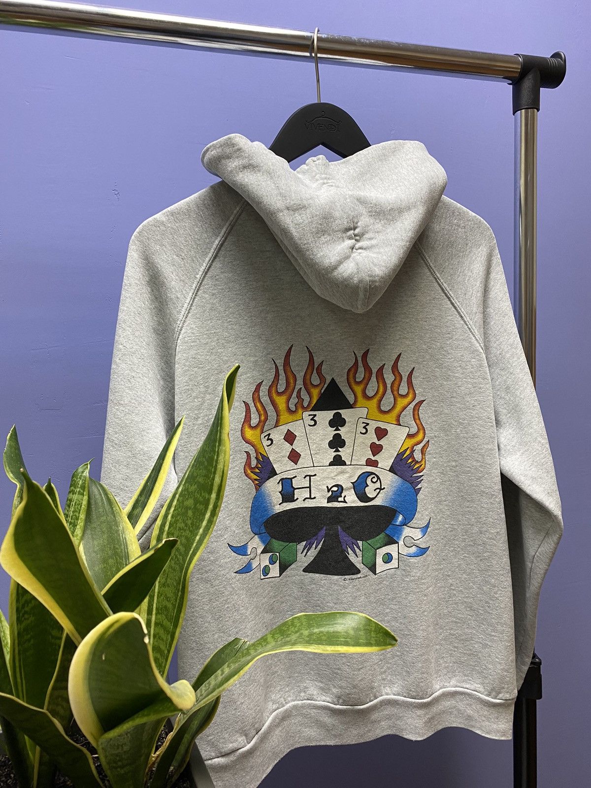 Band Tees × Vintage Vintage 90s H2O American Hardcore Band Hoodie Size US L / EU 52-54 / 3 - 20 Thumbnail