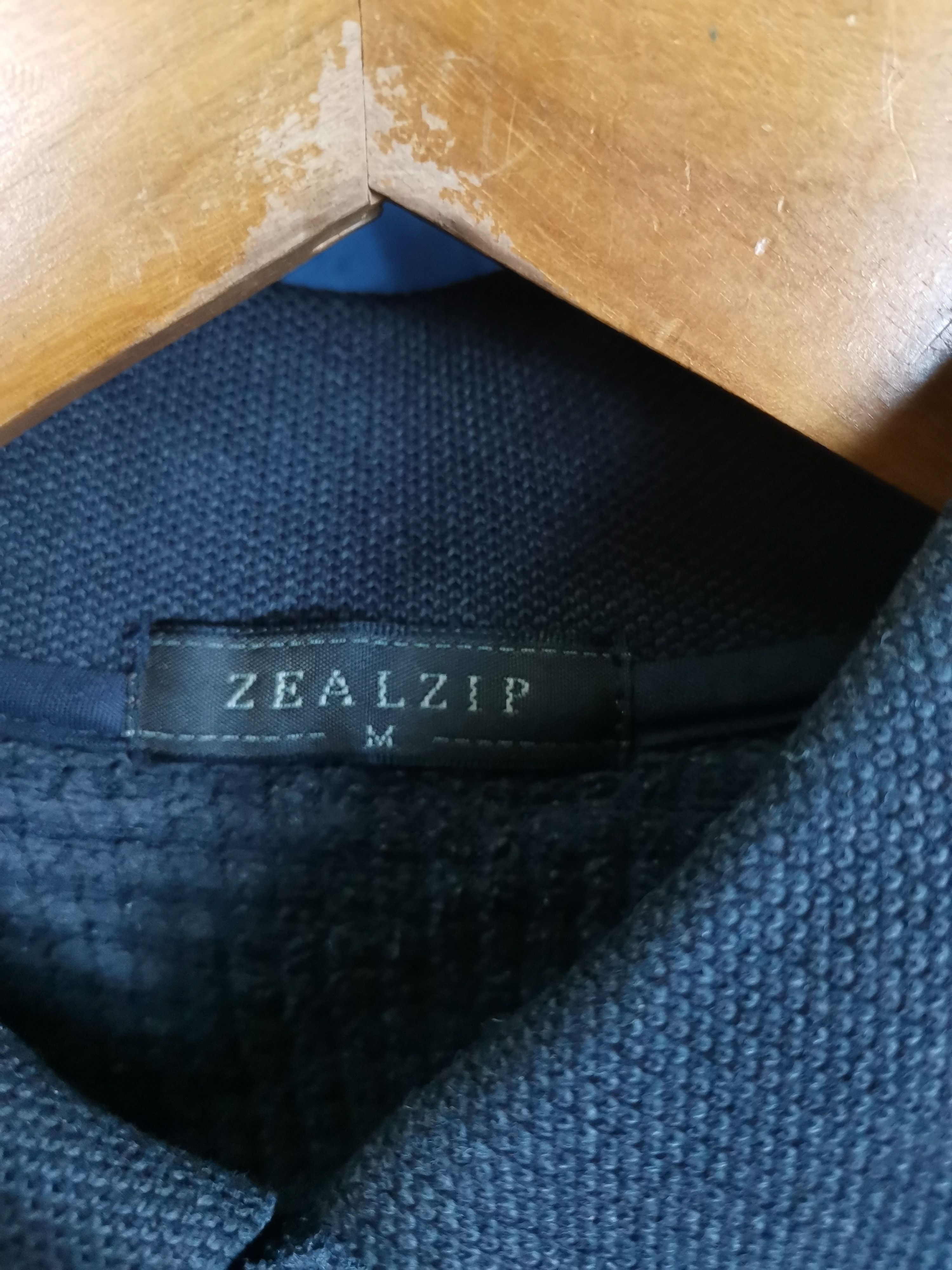 Japanese Brand Vintage 90s Japanese Brand Zeal Zip Polos Shirt Size US M / EU 48-50 / 2 - 4 Thumbnail