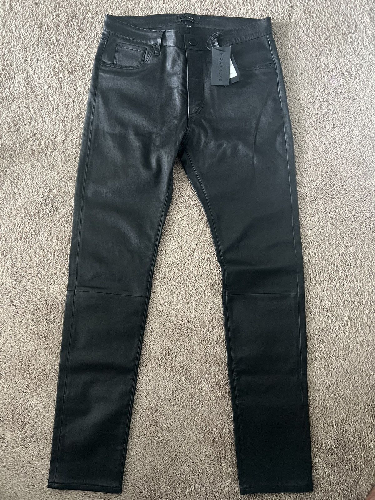 Monfrere leather pants