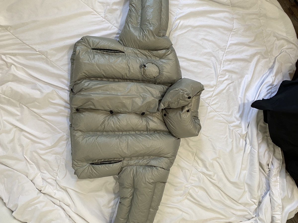 Moncler X dingyun Zhang Grey Aloby Down Jacket size 00