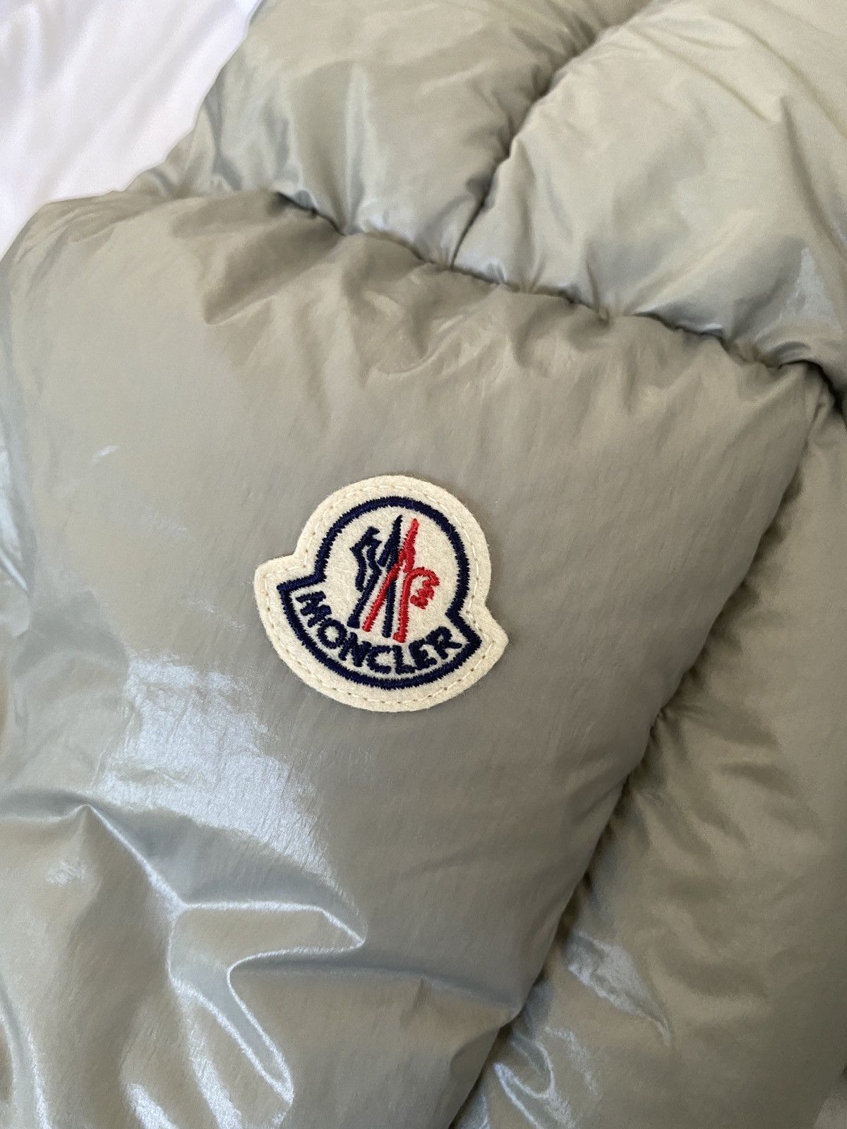 Moncler X dingyun Zhang Grey Aloby Down Jacket size 00