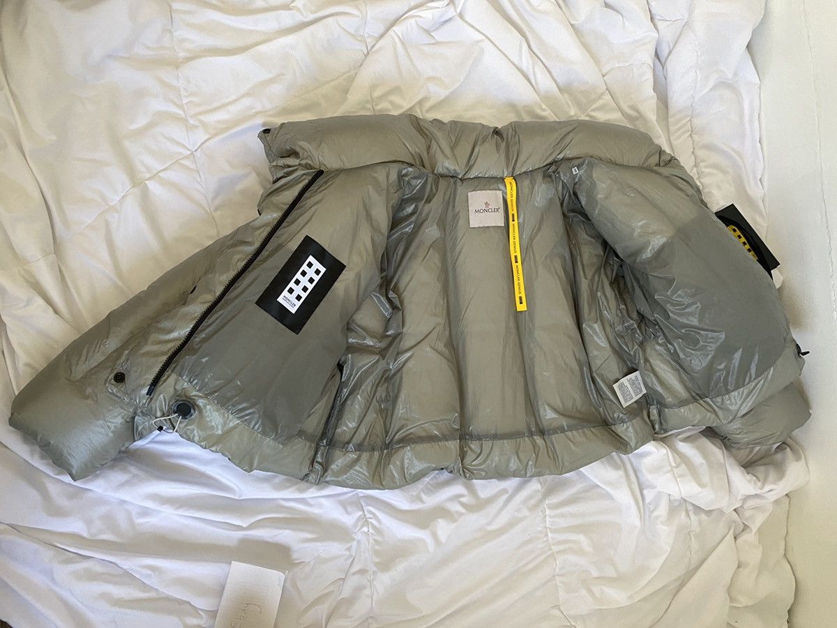 Moncler X dingyun Zhang Grey Aloby Down Jacket size 00