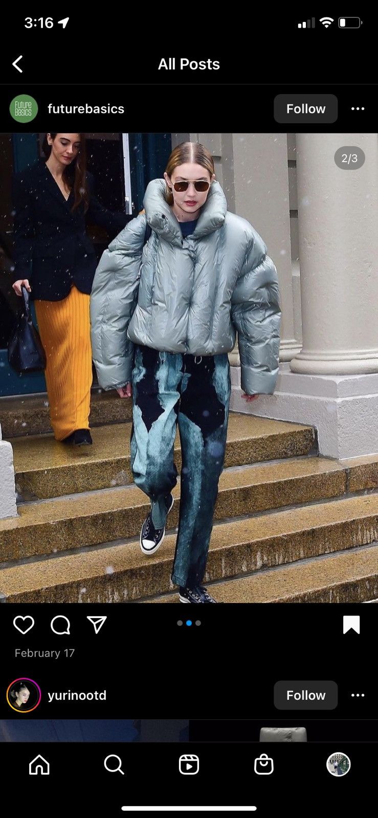 Moncler X dingyun Zhang Grey Aloby Down Jacket size 00