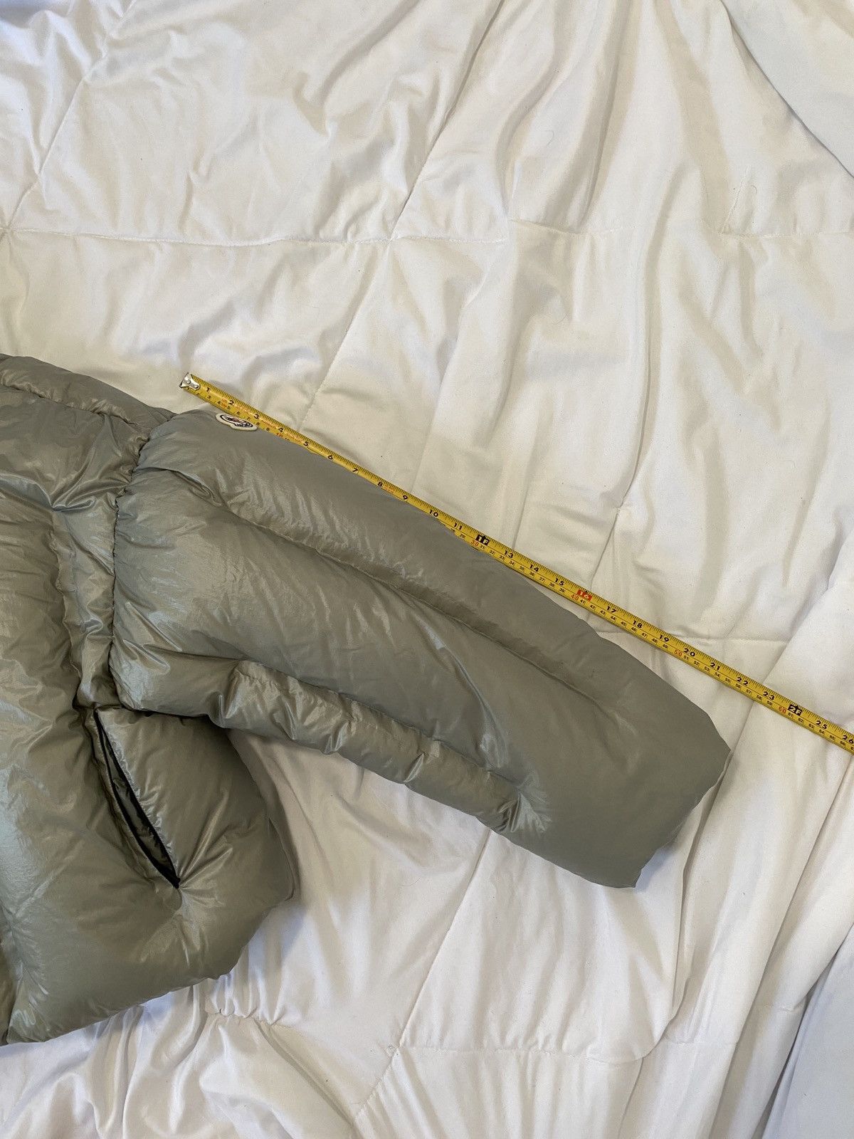 Moncler X dingyun Zhang Grey Aloby Down Jacket size 00