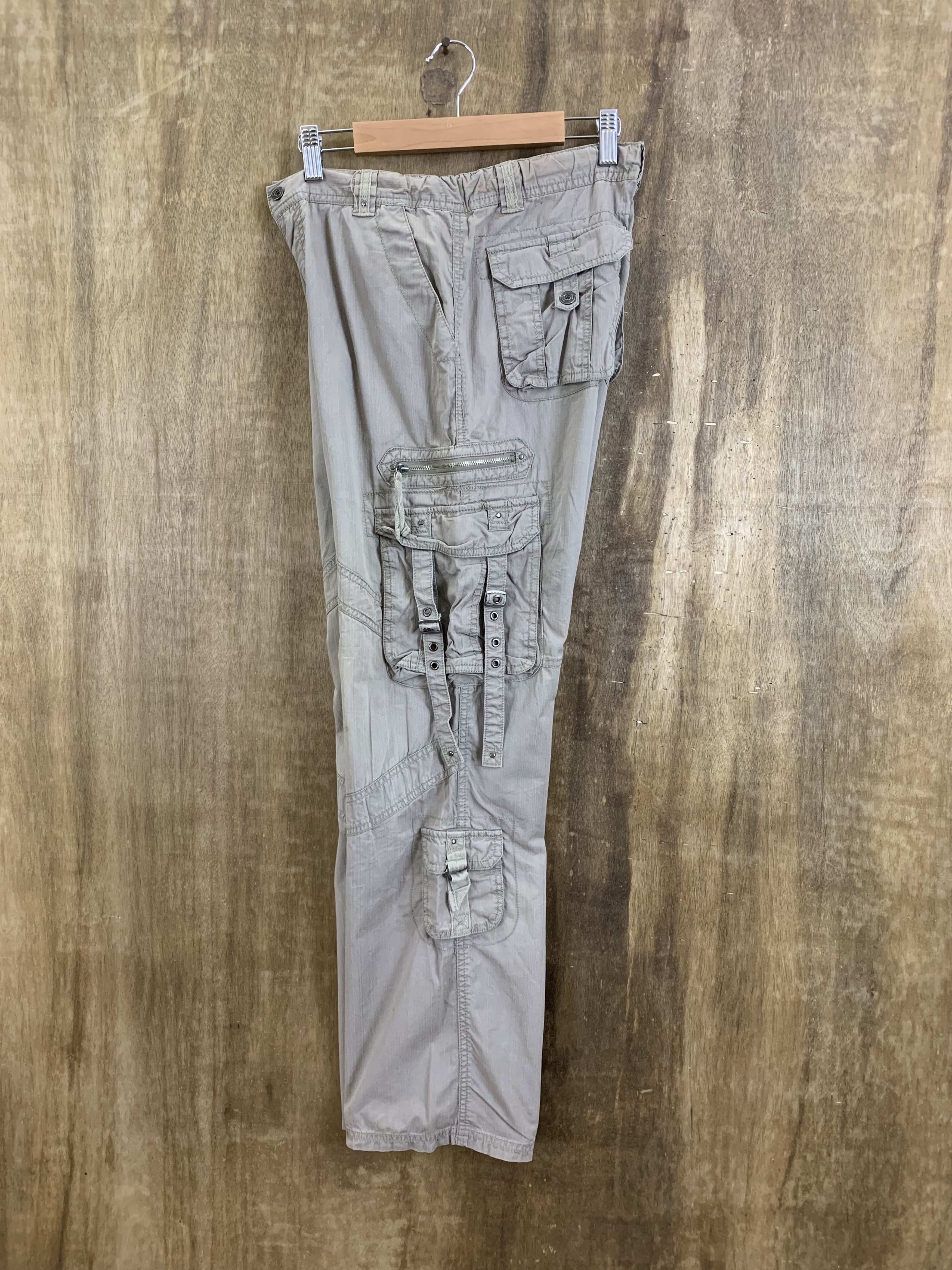 Japanese Brand Cargo Pants OURQ Multipocket Seditionaries Pants Size US 27 - 15 Thumbnail