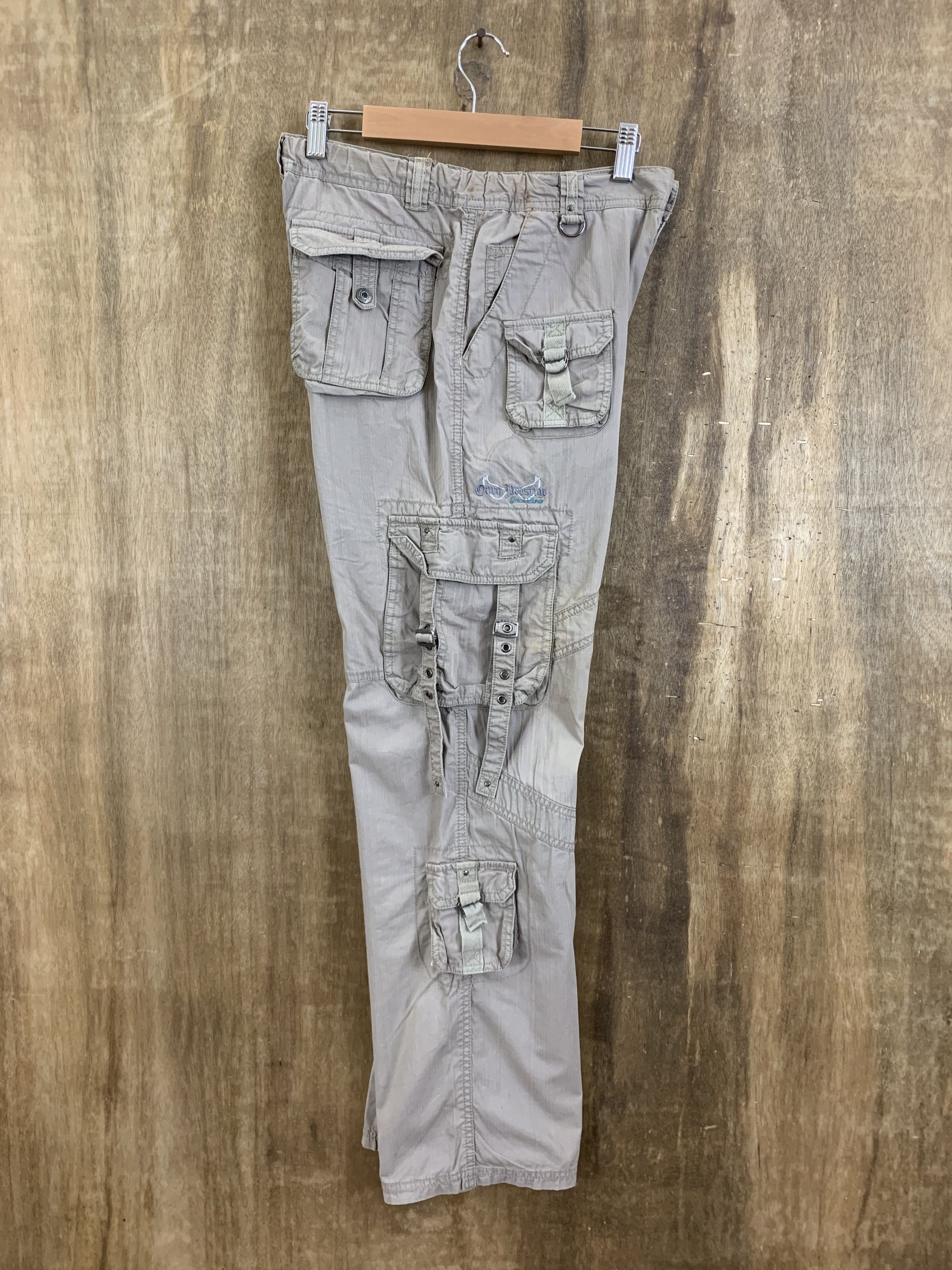 Japanese Brand Cargo Pants OURQ Multipocket Seditionaries Pants Size US 27 - 13 Thumbnail
