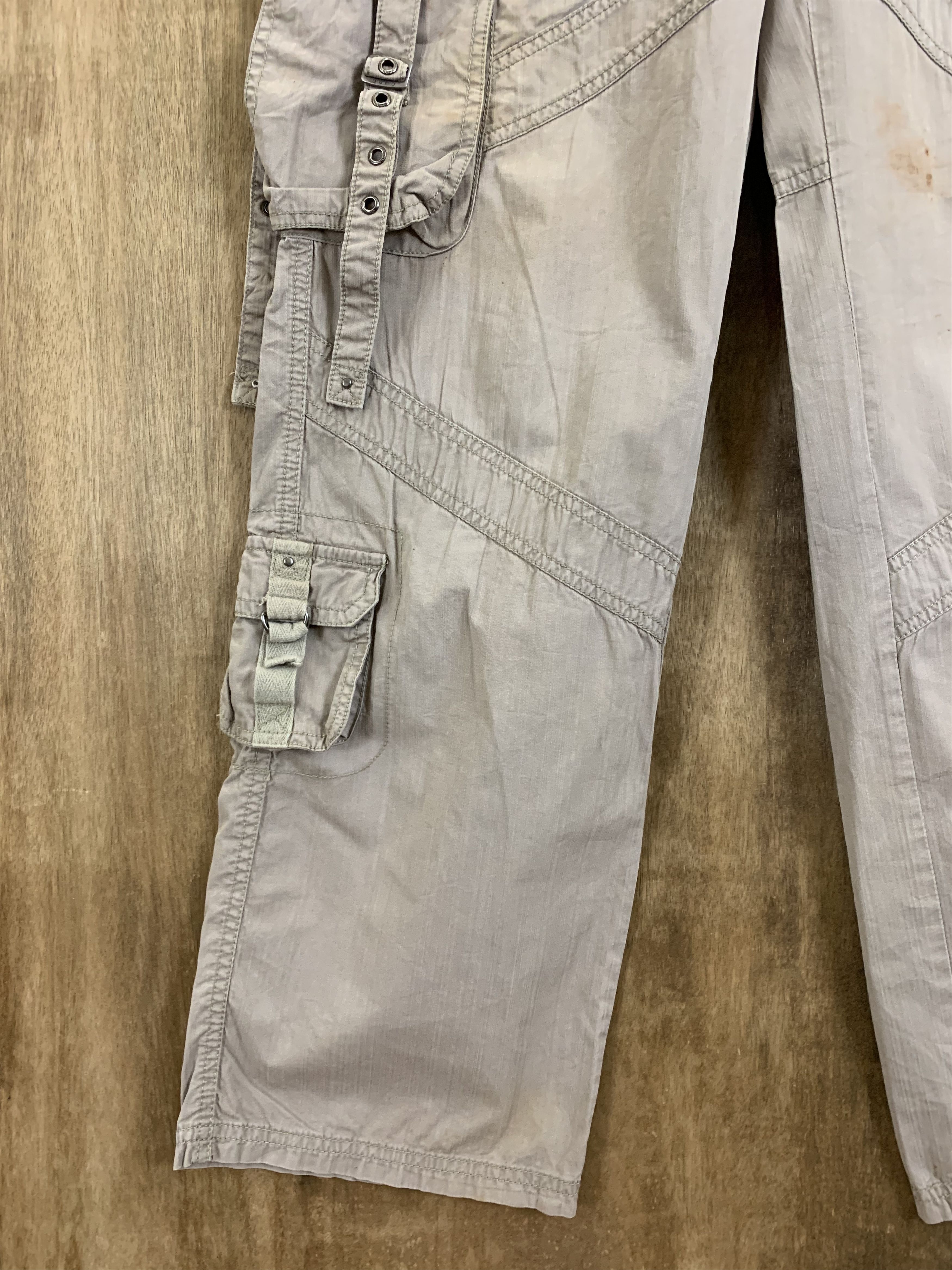 Japanese Brand Cargo Pants OURQ Multipocket Seditionaries Pants Size US 27 - 8 Thumbnail