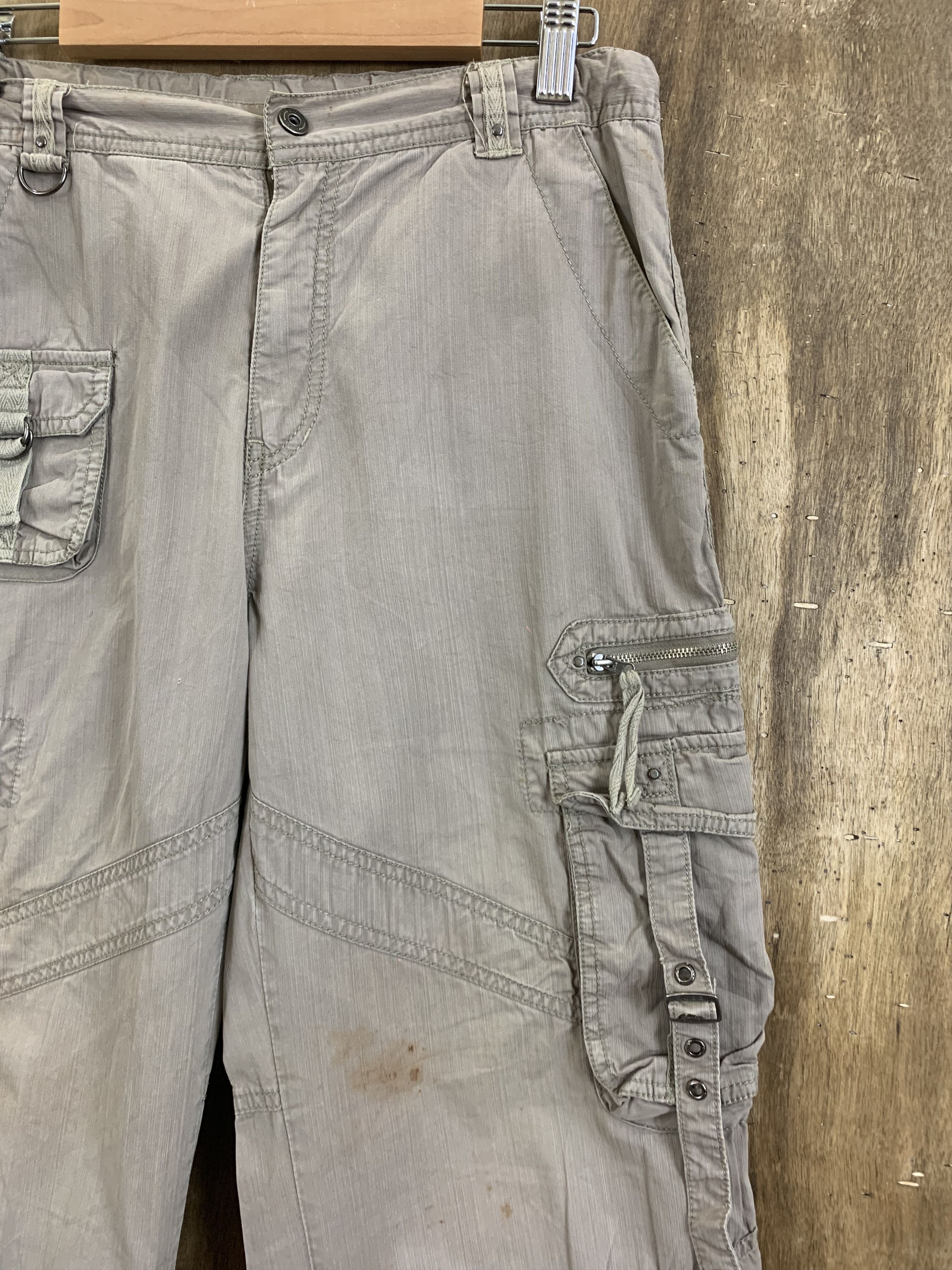 Japanese Brand Cargo Pants OURQ Multipocket Seditionaries Pants Size US 27 - 5 Thumbnail