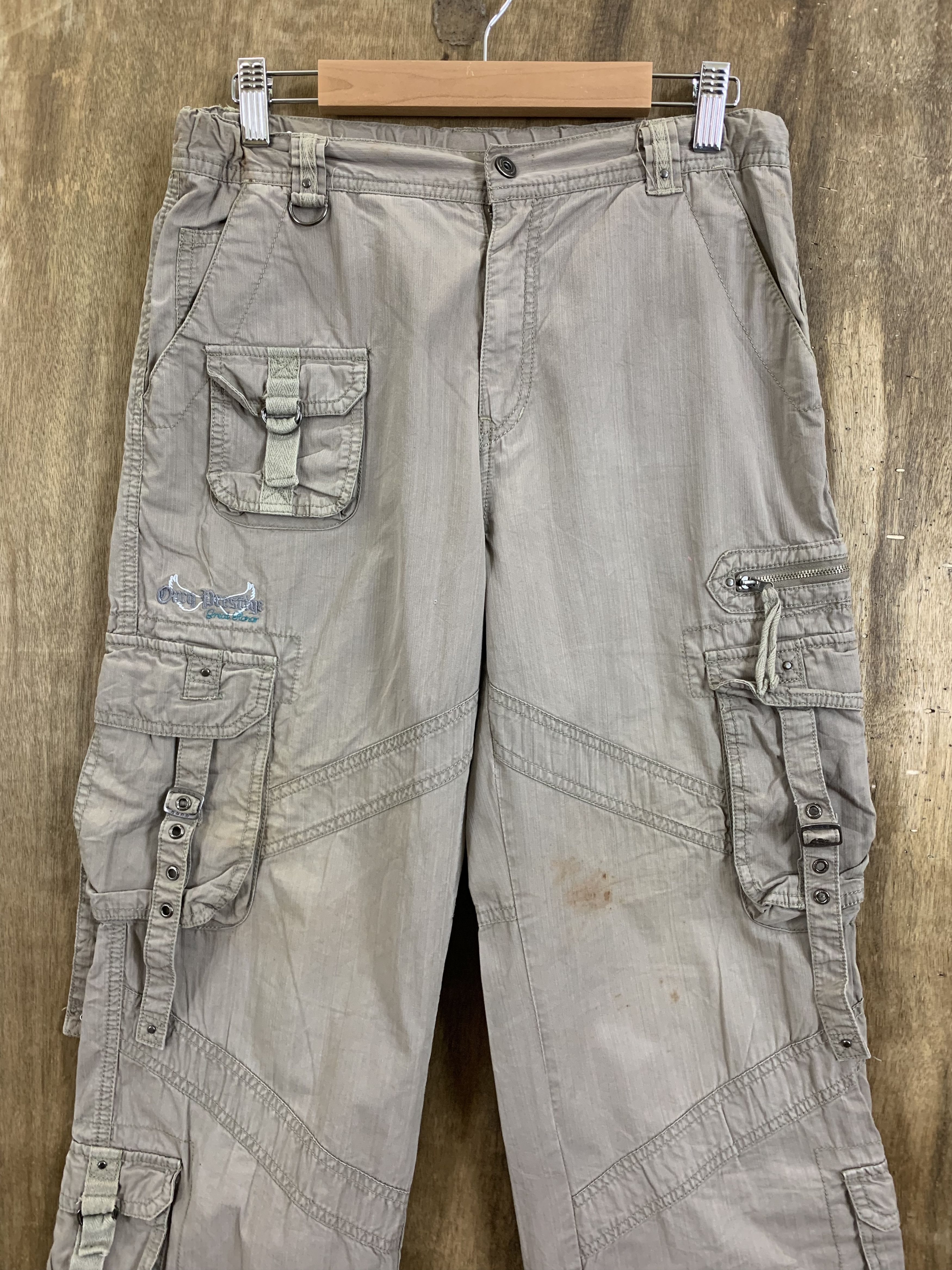 Japanese Brand Cargo Pants OURQ Multipocket Seditionaries Pants Size US 27 - 3 Thumbnail
