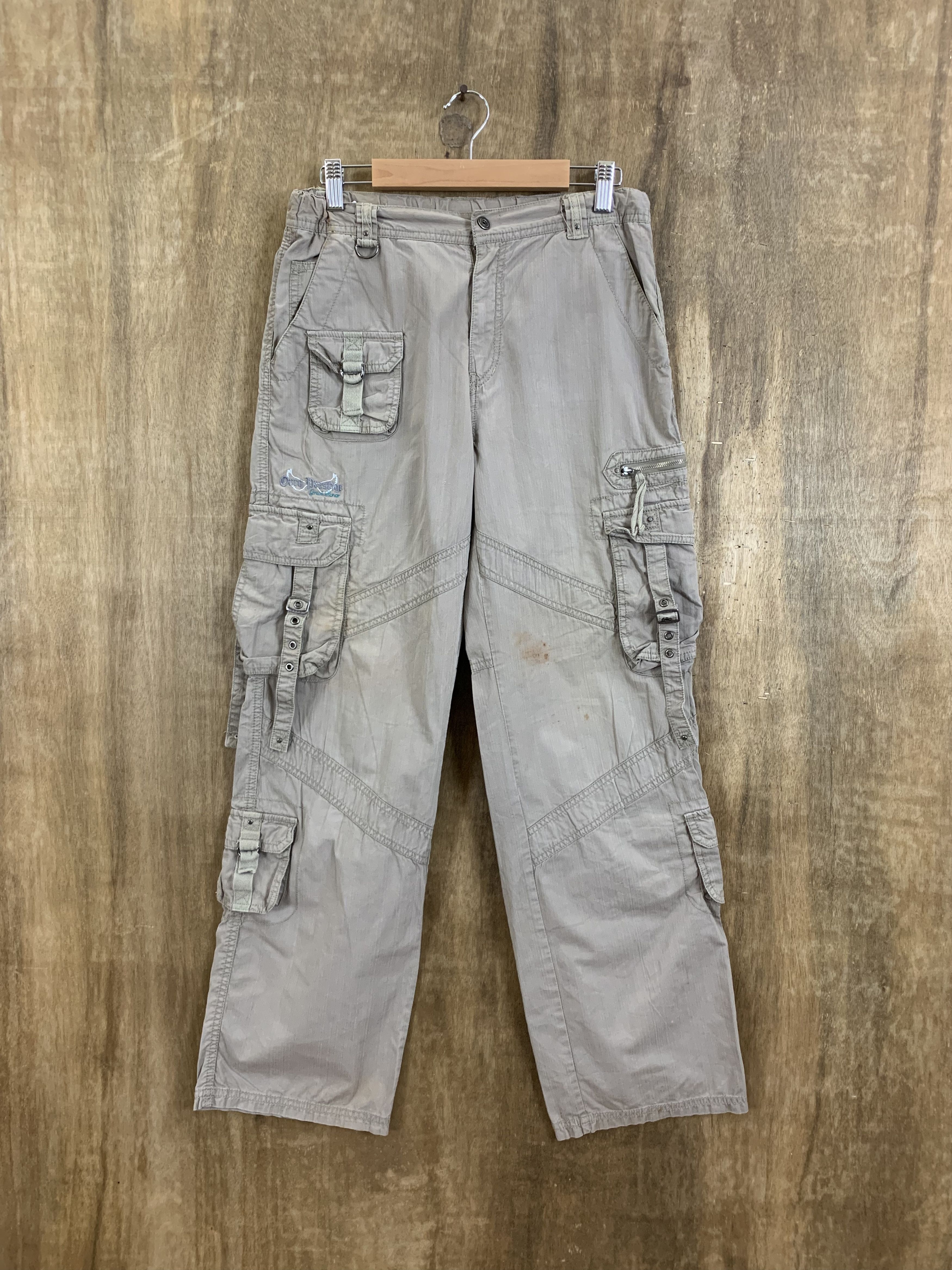 Japanese Brand Cargo Pants OURQ Multipocket Seditionaries Pants Size US 27 - 1 Thumbnail