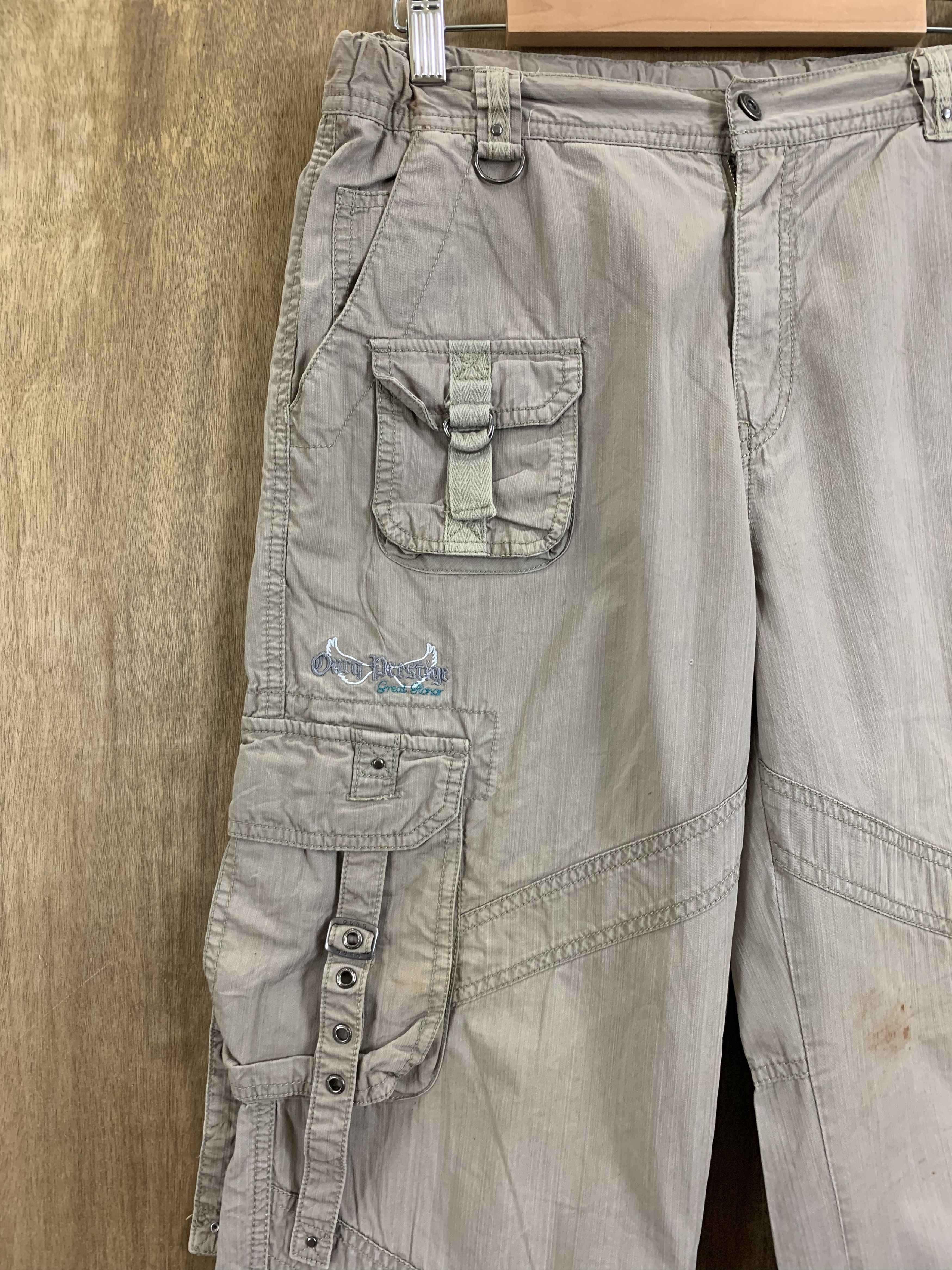 Japanese Brand Cargo Pants OURQ Multipocket Seditionaries Pants Size US 27 - 6 Thumbnail