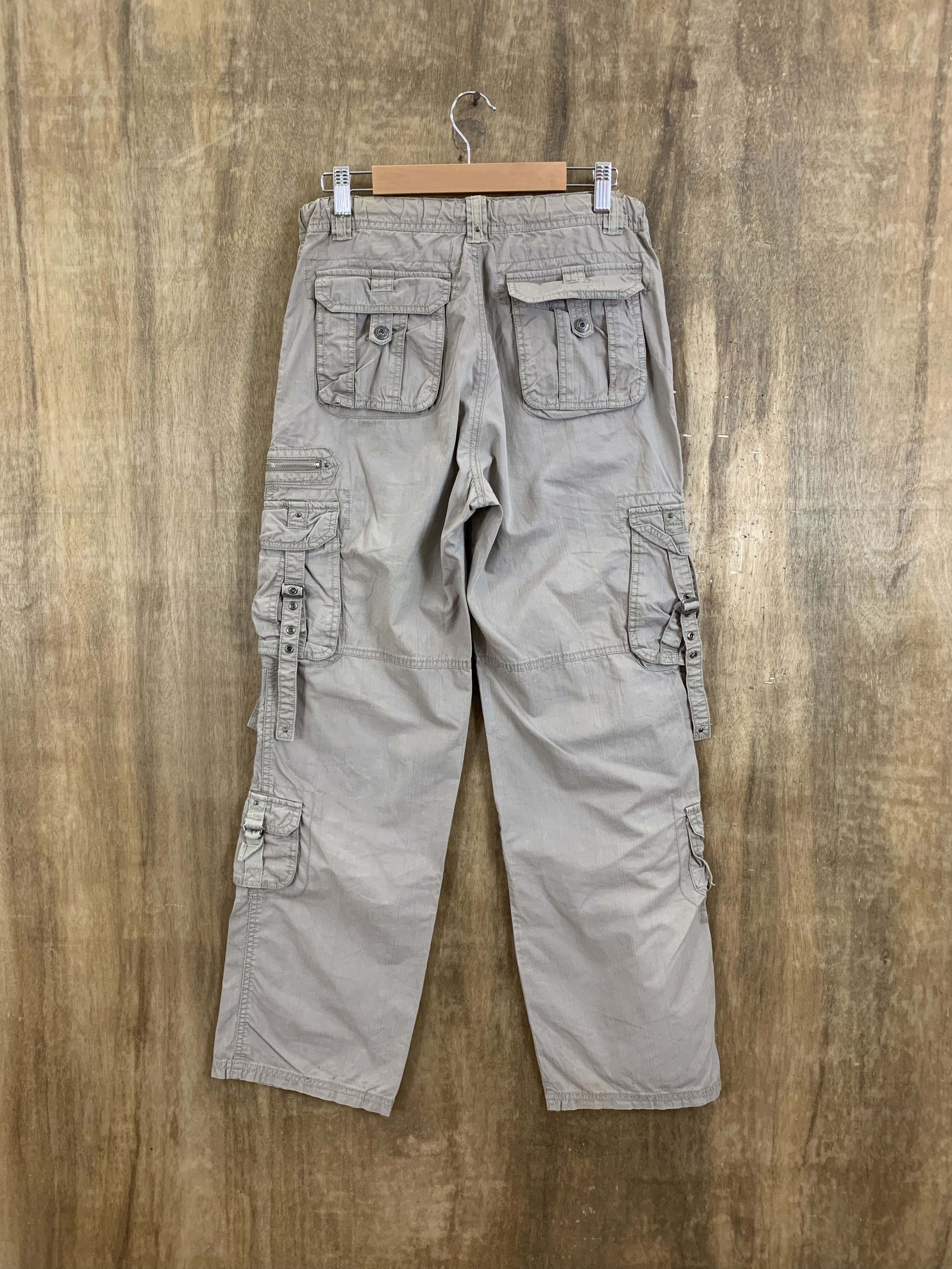 Japanese Brand Cargo Pants OURQ Multipocket Seditionaries Pants Size US 27 - 2 Thumbnail