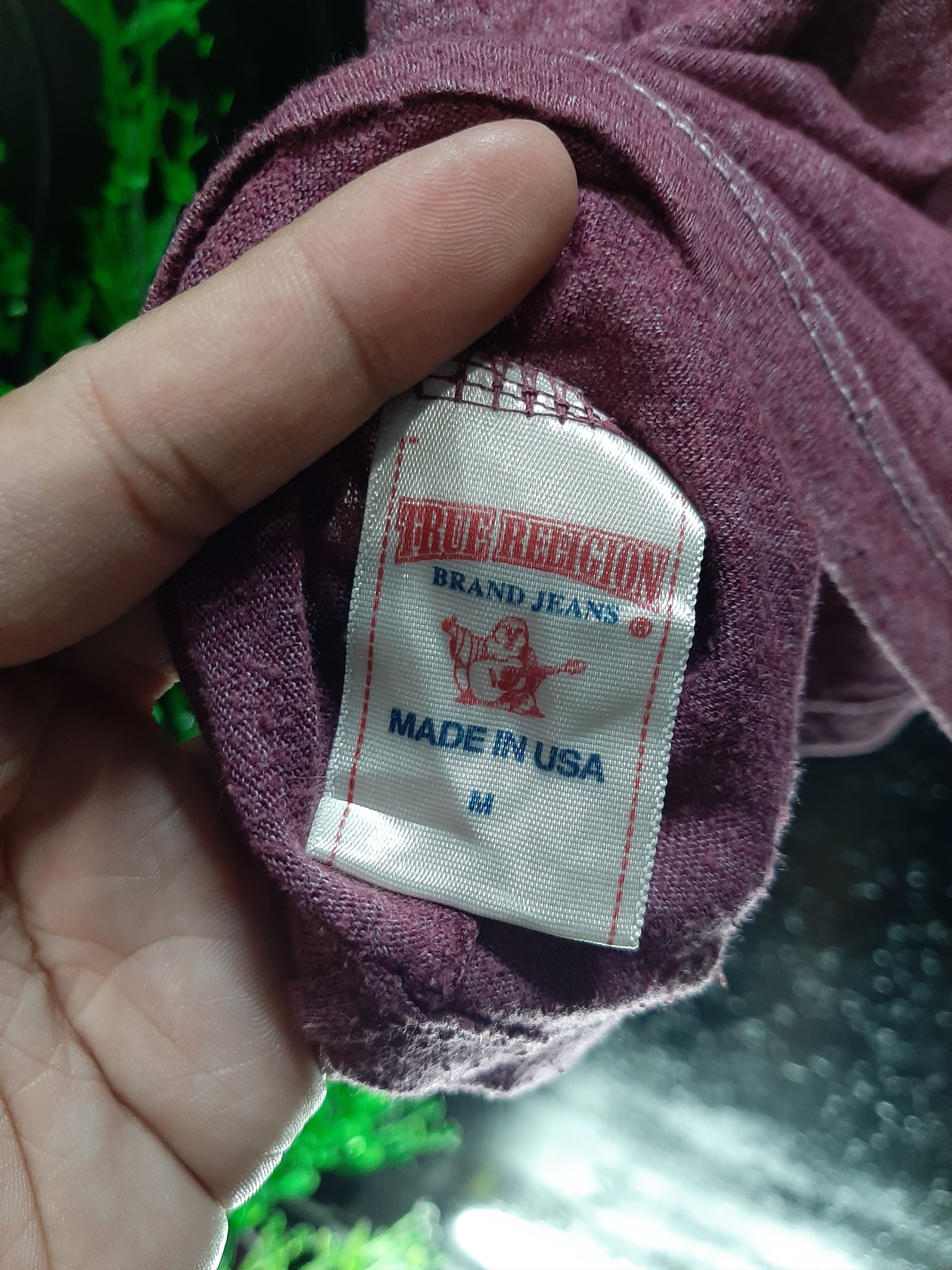 True Religion × Vintage VINTAGE TRUE RELIGION SPELL OUT BIG LOGO TEE.. Size US M / EU 48-50 / 2 - 7 Thumbnail