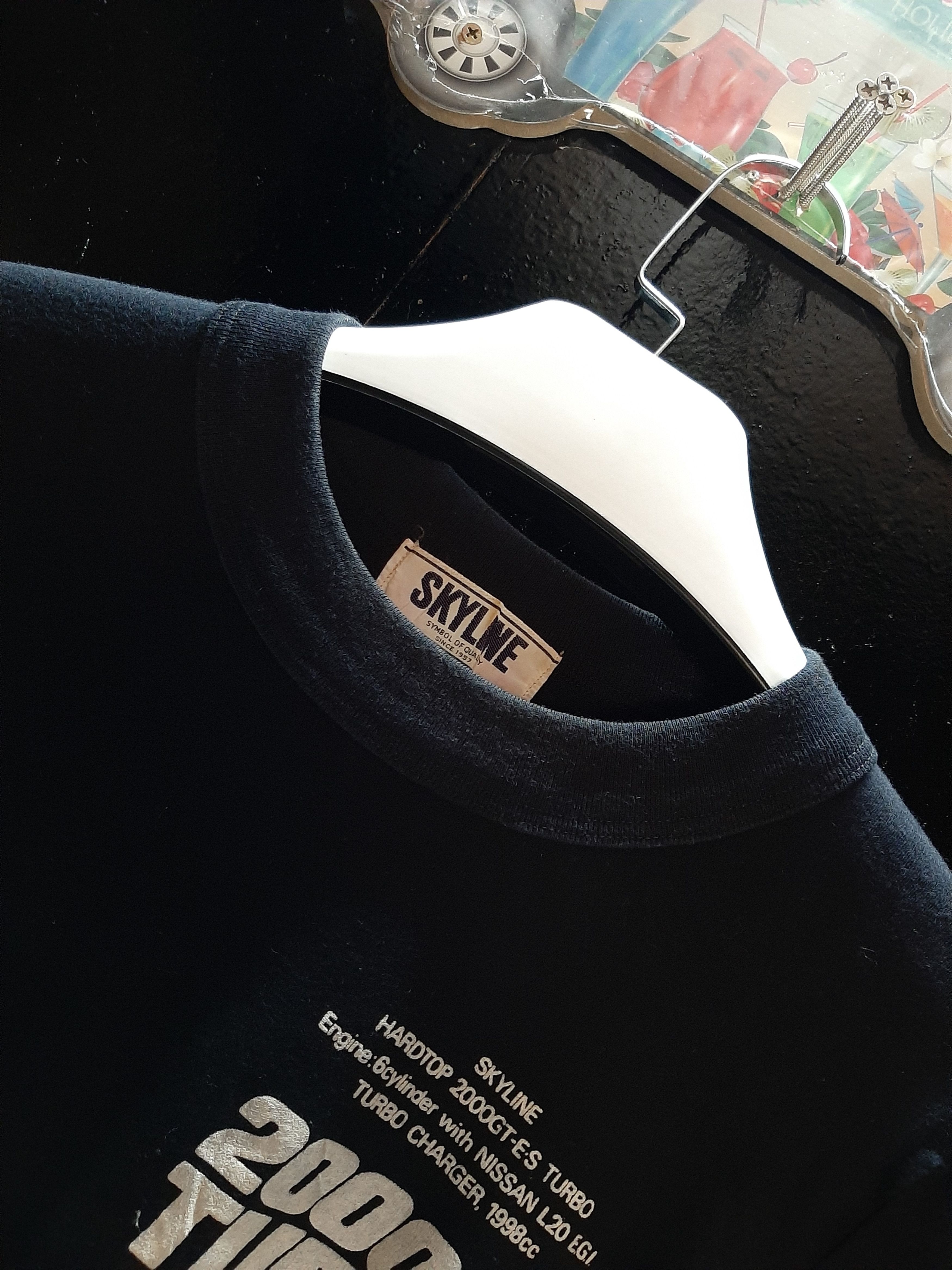 Japanese Brand × Vintage VINTAGE SKYLINE 2000GT TURBO SINGLE STICH TEE.. Size US S / EU 44-46 / 1 - 3 Thumbnail