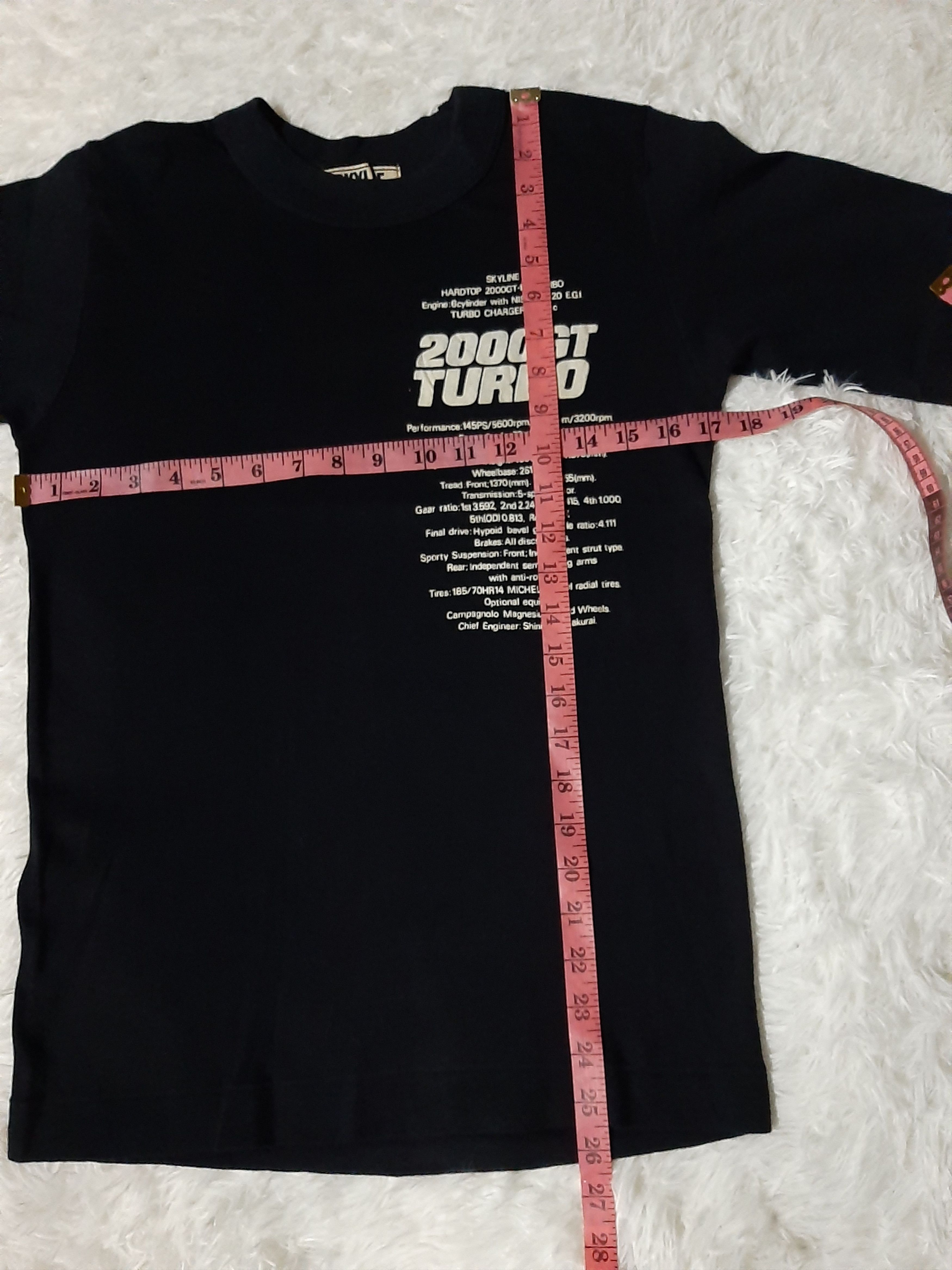 Japanese Brand × Vintage VINTAGE SKYLINE 2000GT TURBO SINGLE STICH TEE.. Size US S / EU 44-46 / 1 - 8 Thumbnail