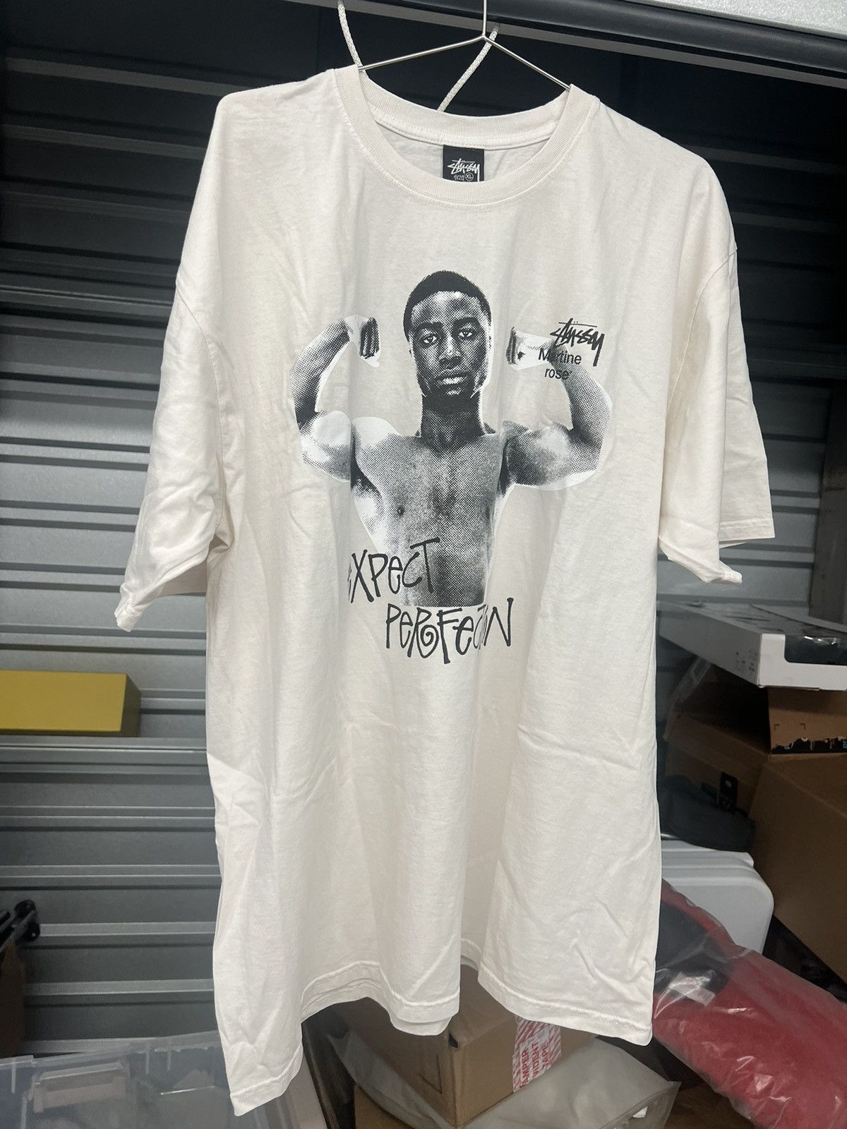 トップス STUSSY MARTINE ROSE STAND FIRM DYED TEE s-l400.jpg