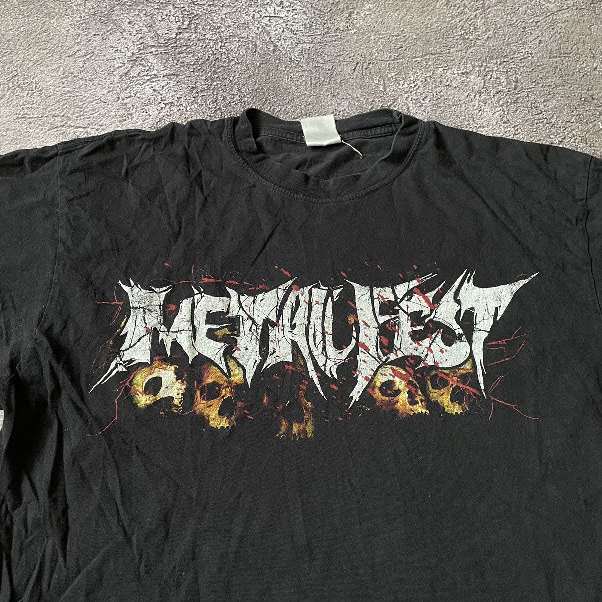 Vintage Vintage Y2K Sun Faded Graphic Band Tee Punk Streetwear L Size US L / EU 52-54 / 3 - 2 Thumbnail