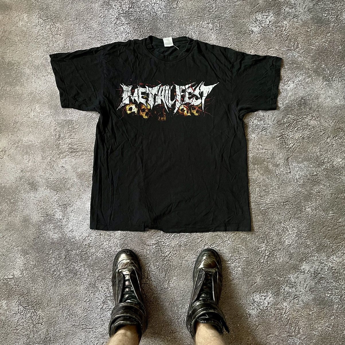 Vintage Vintage Y2K Sun Faded Graphic Band Tee Punk Streetwear L Size US L / EU 52-54 / 3 - 1 Thumbnail