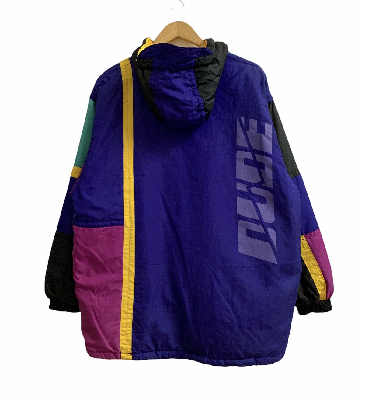 Japanese Brand RARE🔥 Dude Multicolor Half Zipper Hoodie Jacket Size US M / EU 48-50 / 2 - 6 Thumbnail