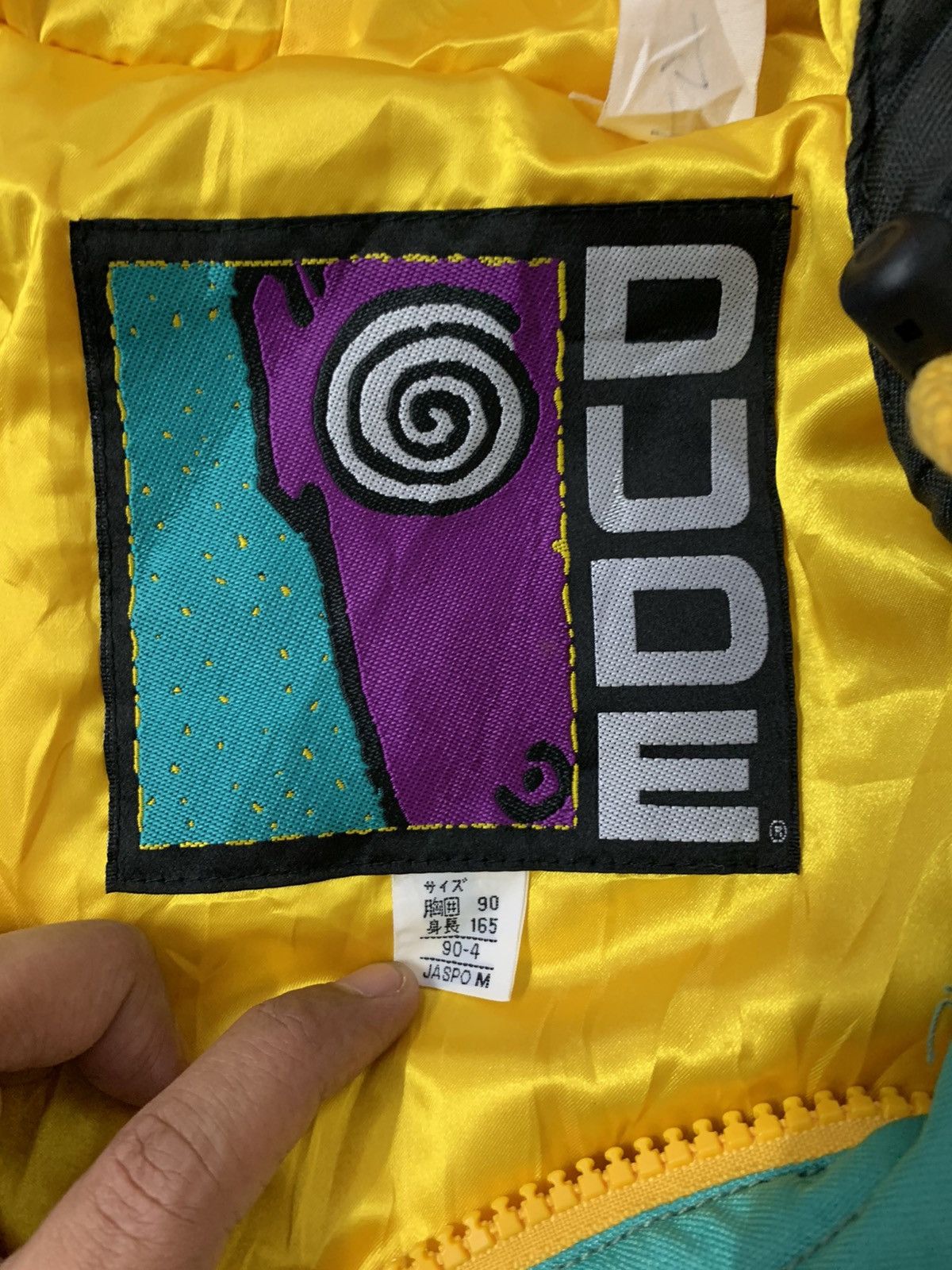Japanese Brand RARE🔥 Dude Multicolor Half Zipper Hoodie Jacket Size US M / EU 48-50 / 2 - 9 Thumbnail