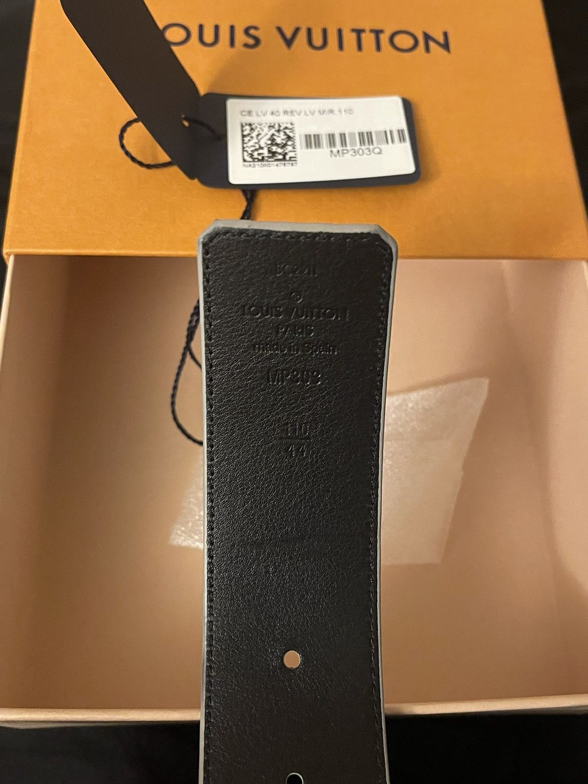 Louis Vuitton Louis Vuitton Mirror Reversible Belt Rare 110 36-38 Size 38 - 6 Thumbnail