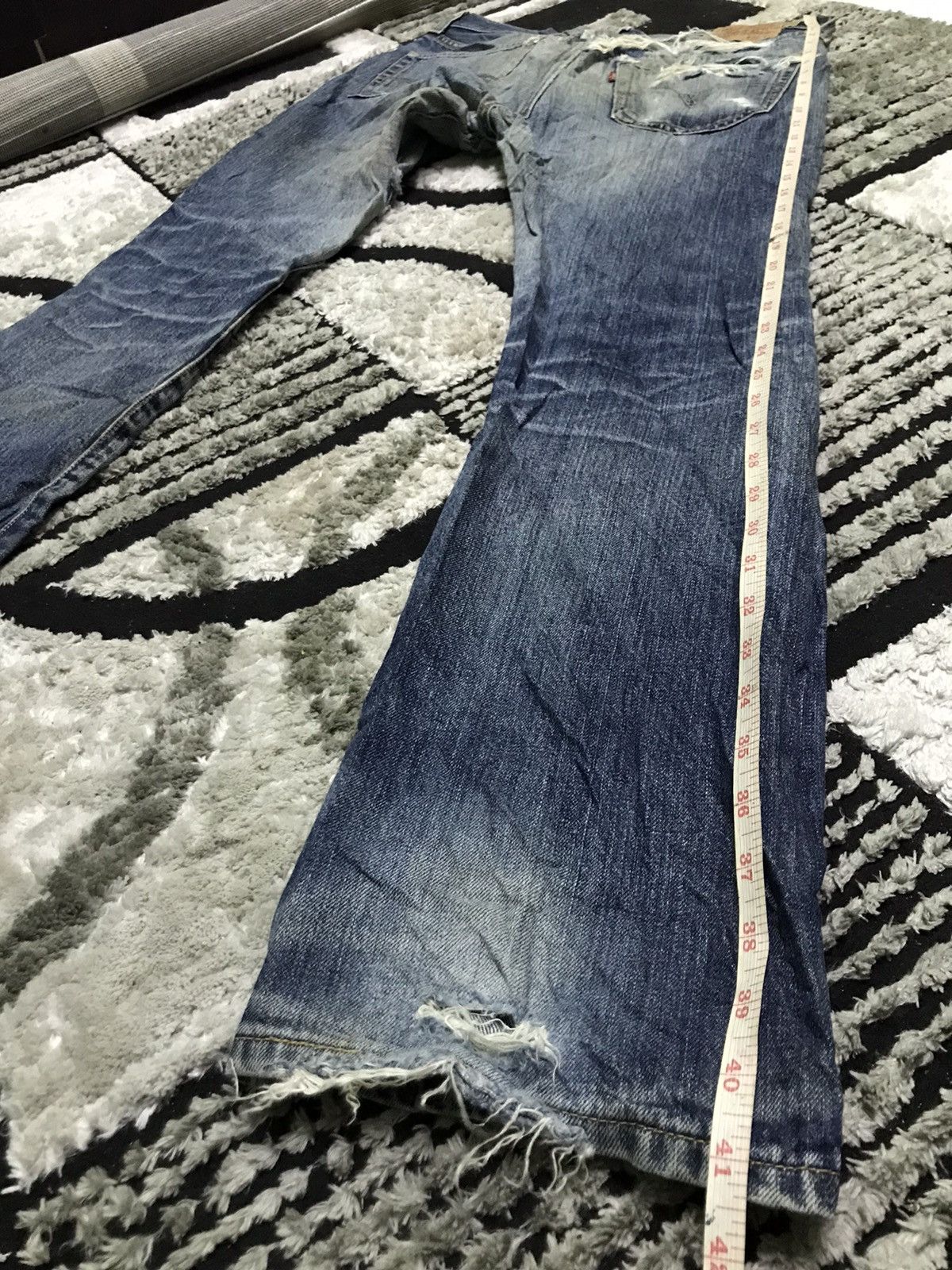 Levi's 31x32 Vintage Levis 501 denim jeans Johnny remone style Size US 32 / EU 48 - 10 Thumbnail
