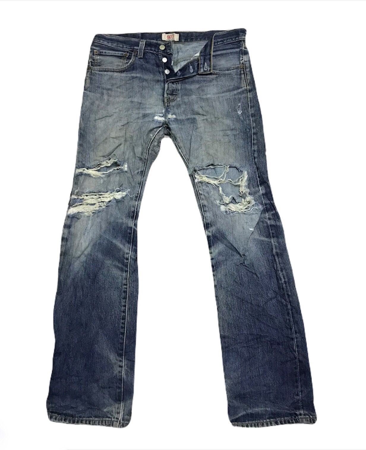 Levi's 31x32 Vintage Levis 501 denim jeans Johnny remone style Size US 32 / EU 48 - 1 Thumbnail