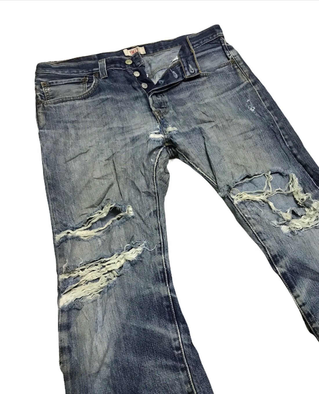 Levi's 31x32 Vintage Levis 501 denim jeans Johnny remone style Size US 32 / EU 48 - 4 Thumbnail