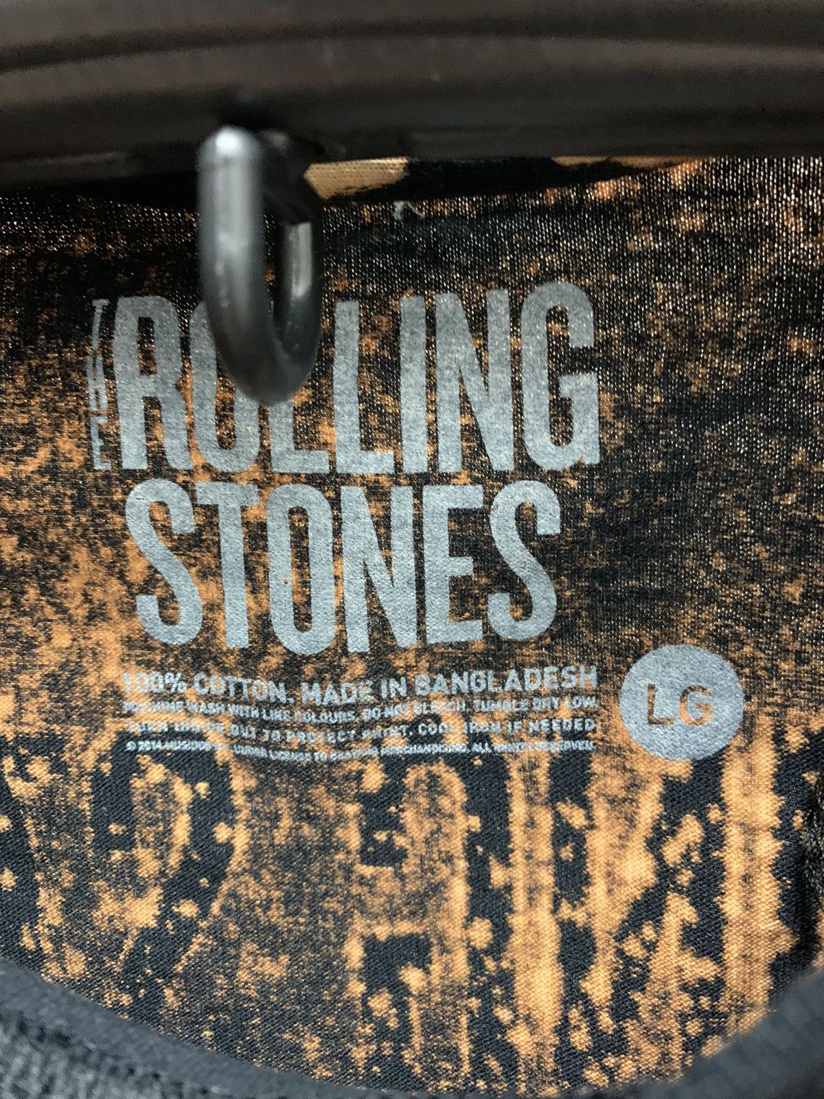 Band Tees The Rolling Stones fullprint vintage custom tie die t-shirt Size US XL / EU 56 / 4 - 4 Thumbnail