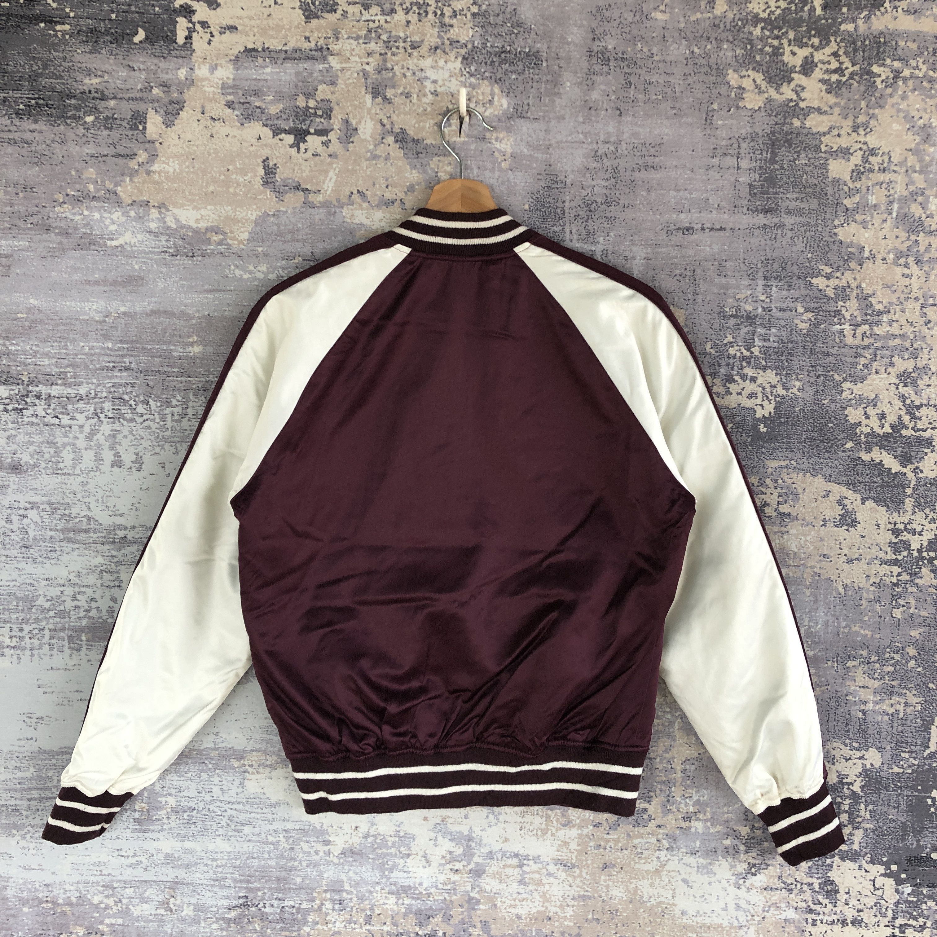 Vintage Vintage Japanese Baseball Souvenir Bomber Coach Jacket Size US S / EU 44-46 / 1 - 2 Thumbnail