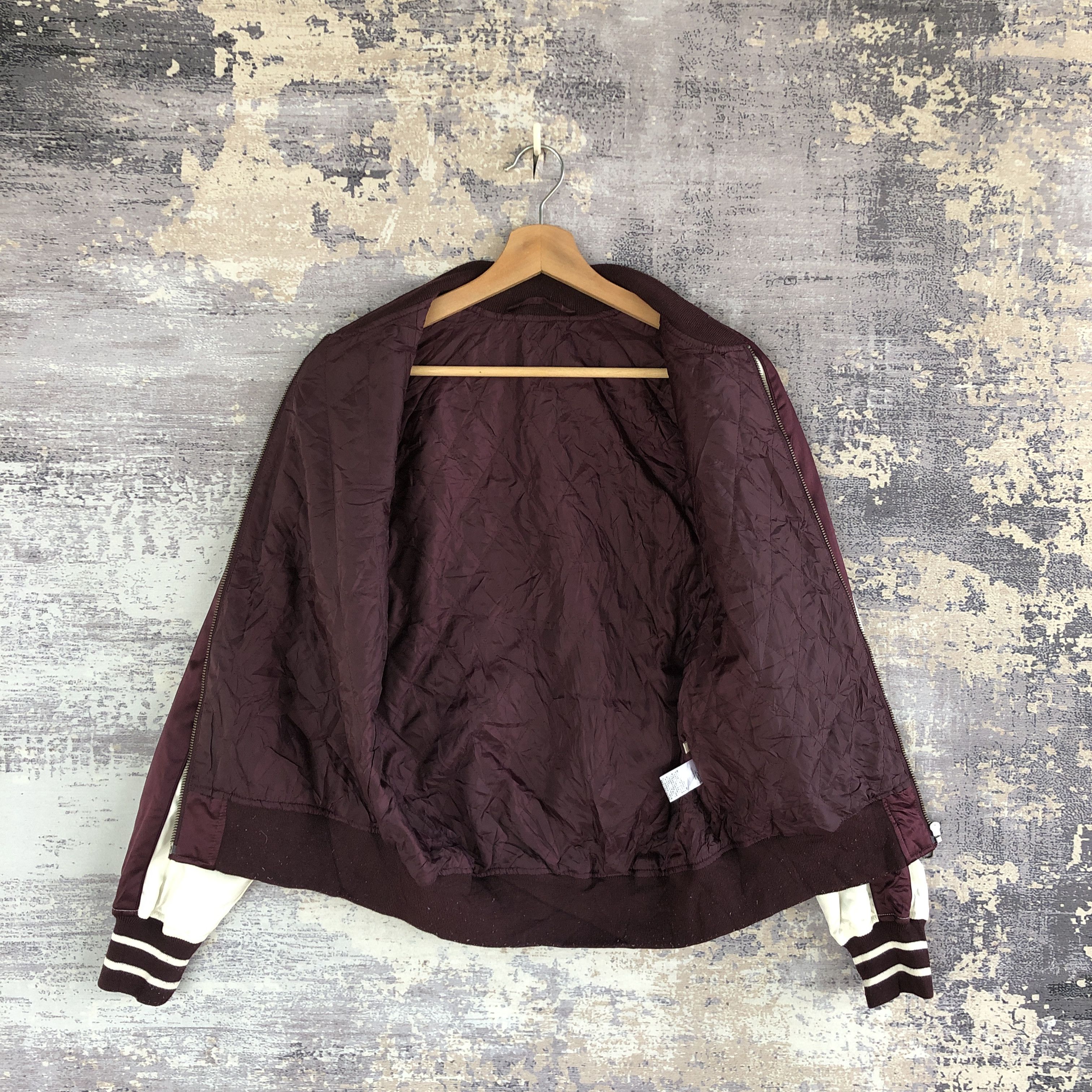 Vintage Vintage Japanese Baseball Souvenir Bomber Coach Jacket Size US S / EU 44-46 / 1 - 4 Thumbnail