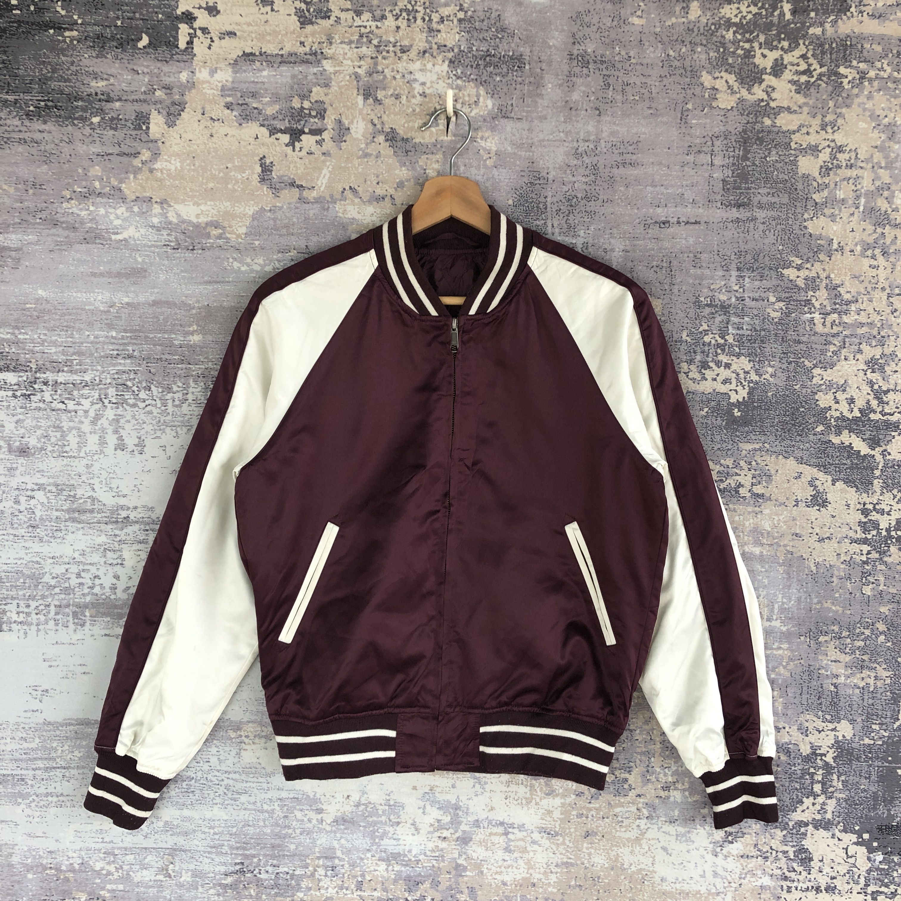 Vintage Vintage Japanese Baseball Souvenir Bomber Coach Jacket Size US S / EU 44-46 / 1 - 3 Thumbnail