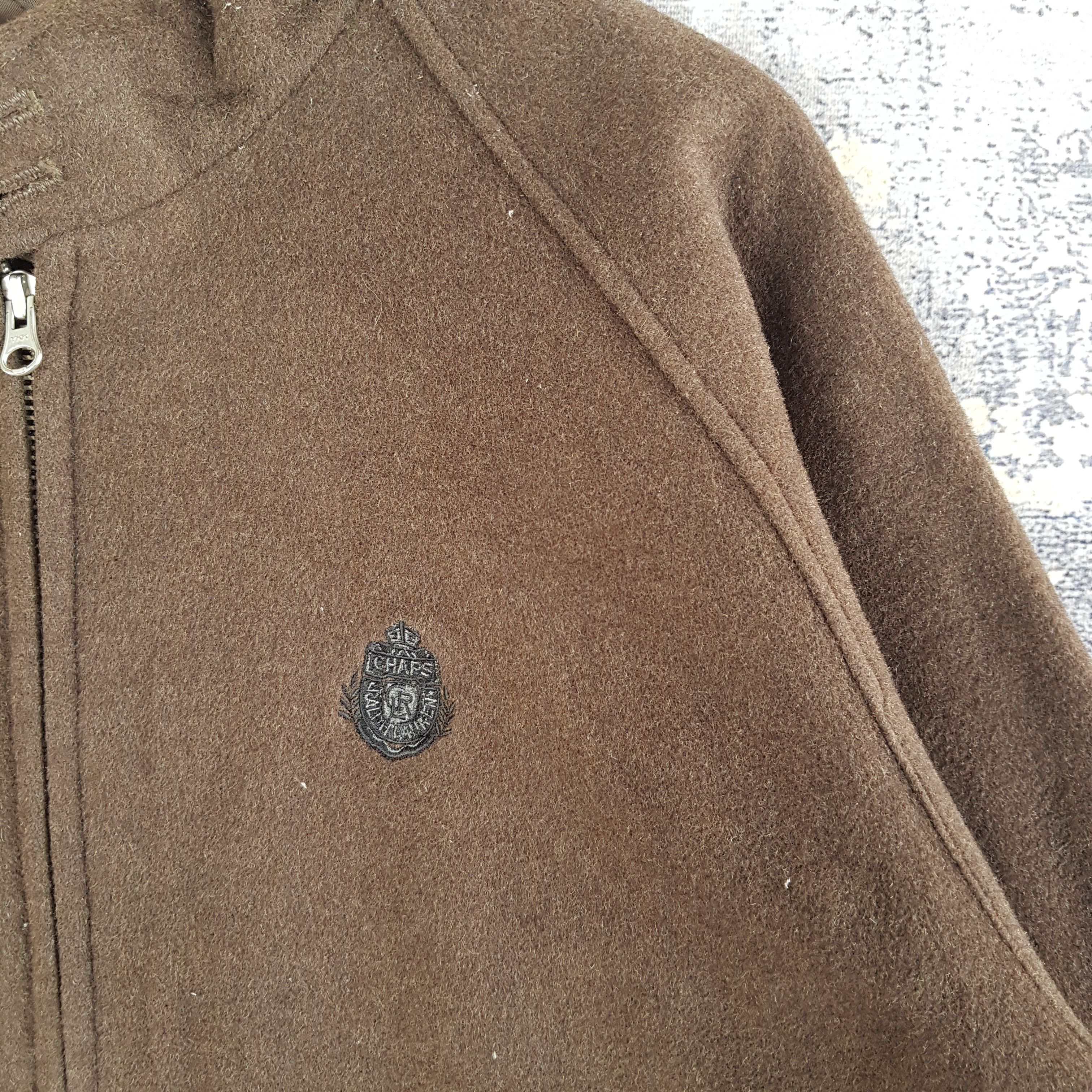 Chaps Ralph Lauren × Vintage Vintage Chaps Ralph Lauren Varsity Wool Bomber Jacket Size US XL / EU 56 / 4 - 5 Thumbnail