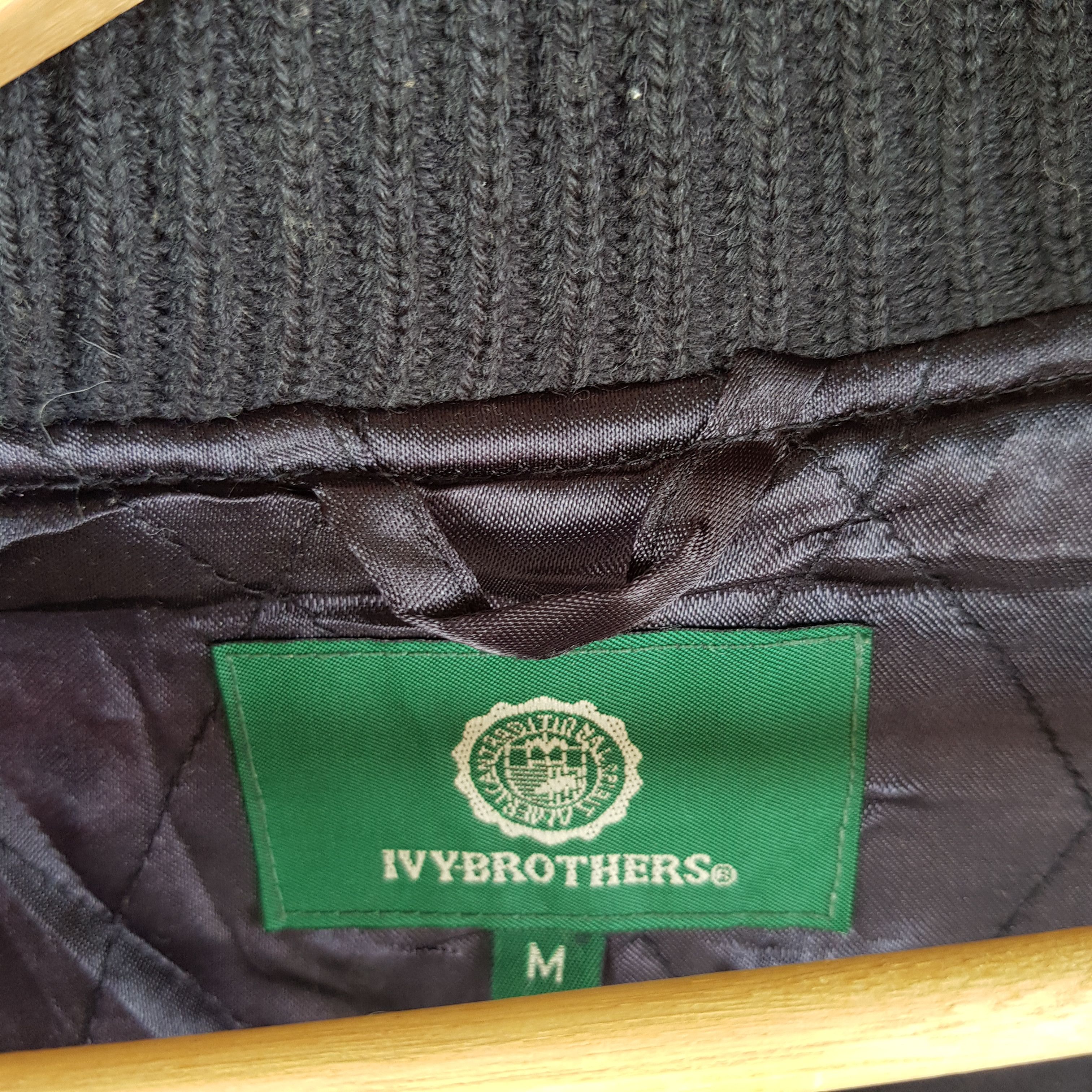 Japanese Brand × Vintage Japanese Ivy Brother Varsity Jacket Letterman Wool Jacket Size US L / EU 52-54 / 3 - 6 Thumbnail