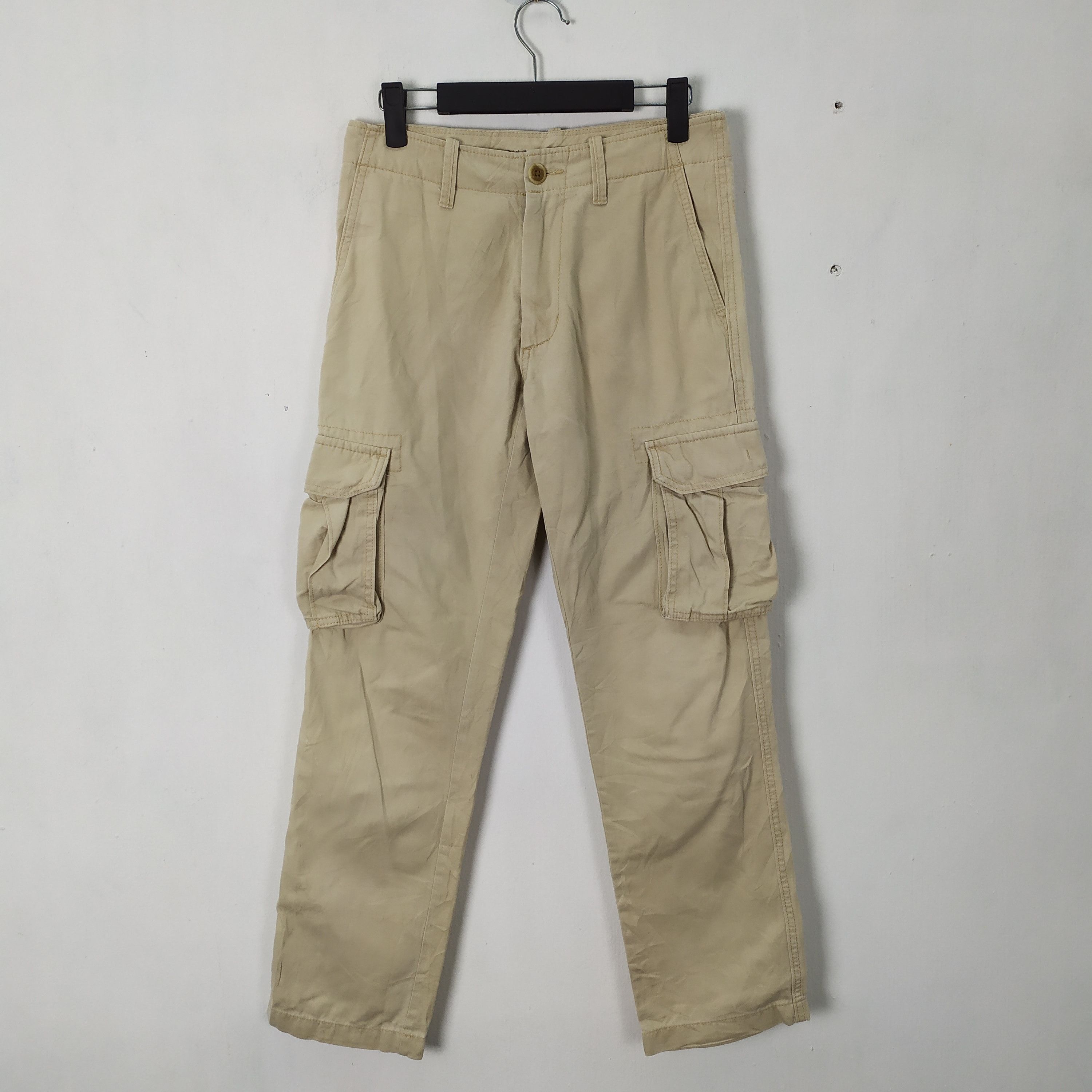 Japanese Brand × Vintage JAPANESE BRAND BAGGY CARGO PANTS Size US 28 / EU 44 - 1 Thumbnail