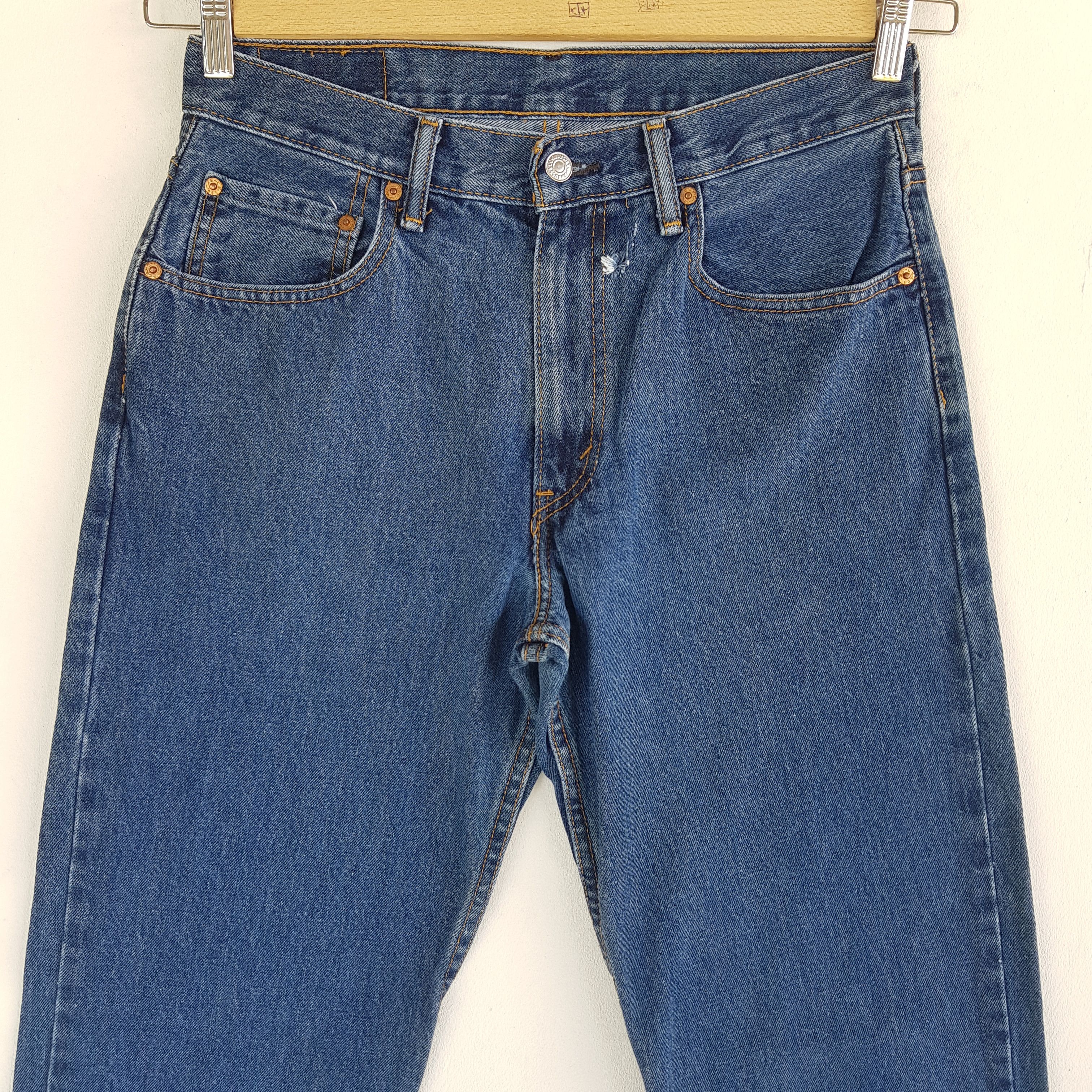 Levi's Vintage Levis Jeans Released Hem Levi's 550 Faded Denim Size 30" / US 8 / IT 44 - 3 Thumbnail